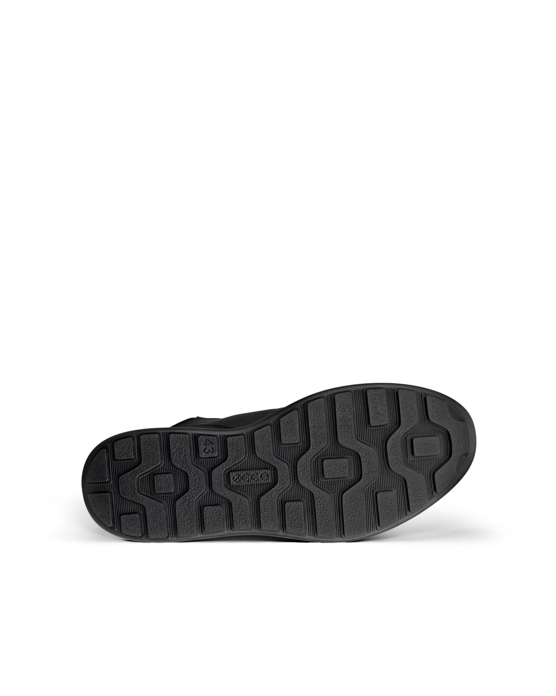 ECCO® Byway 2.0 muške vodootporne gležnjače od nubuka - Crna - Sole