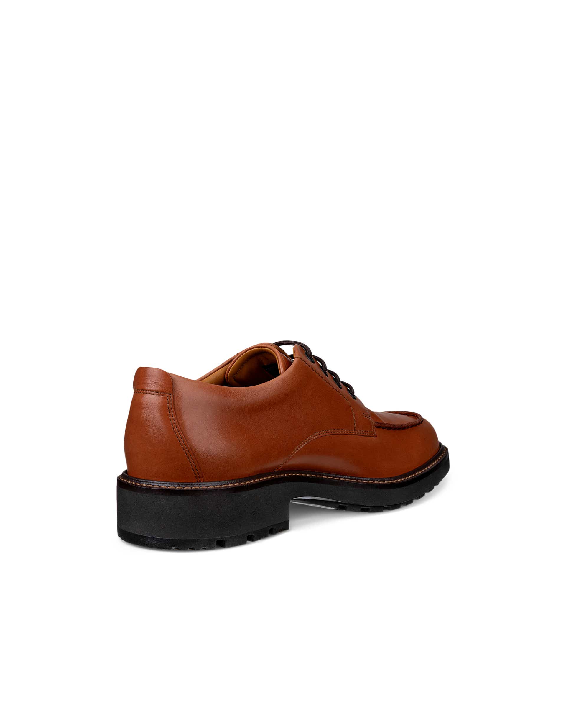 Męskie sznurowane buty skórzane z Gore-Tex ECCO® METROPOLE OSLO - Brązowy - Back