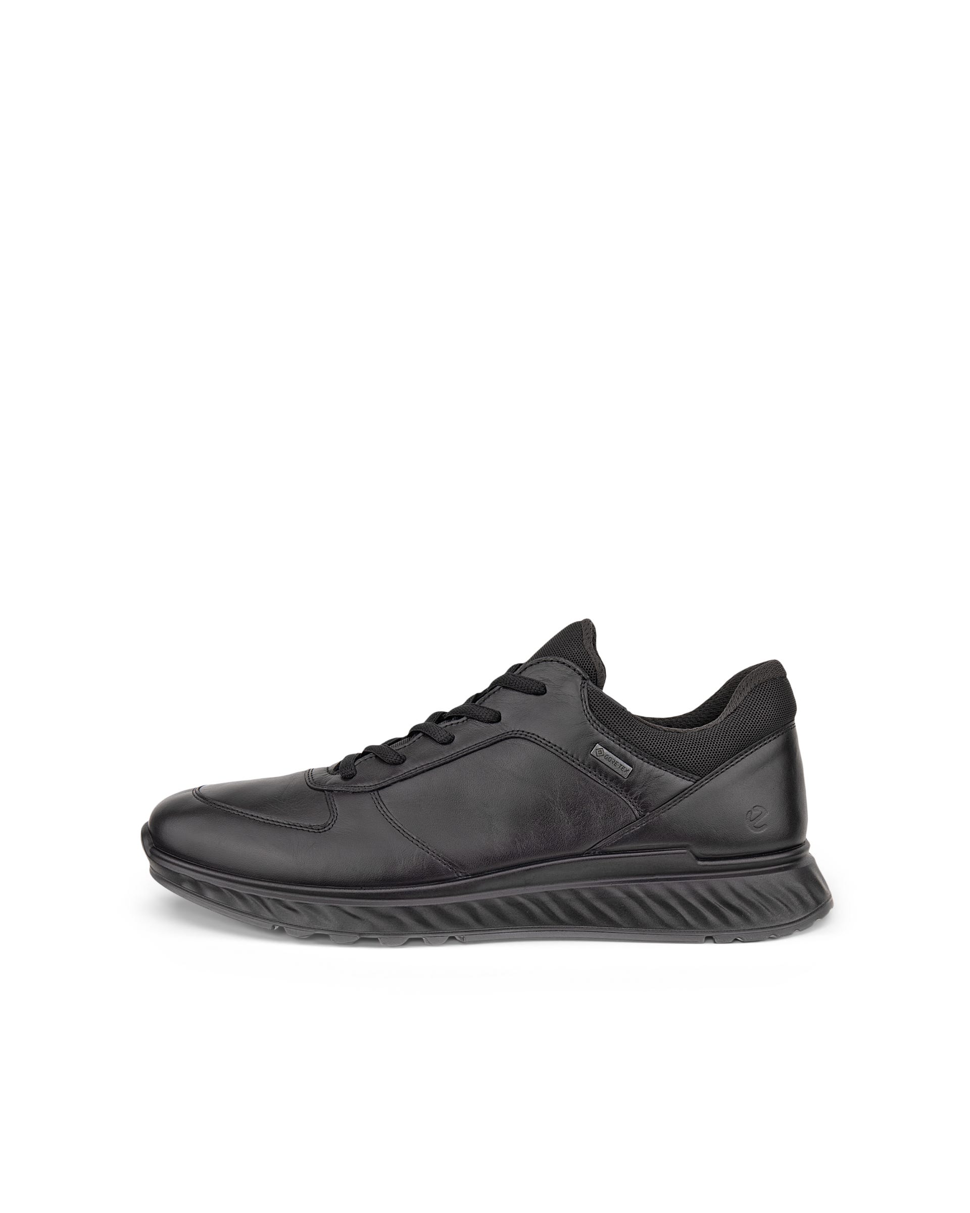 ECCO® Exostride Outdoor skinnsneaker med Gore-Tex herr - Svart - Outside