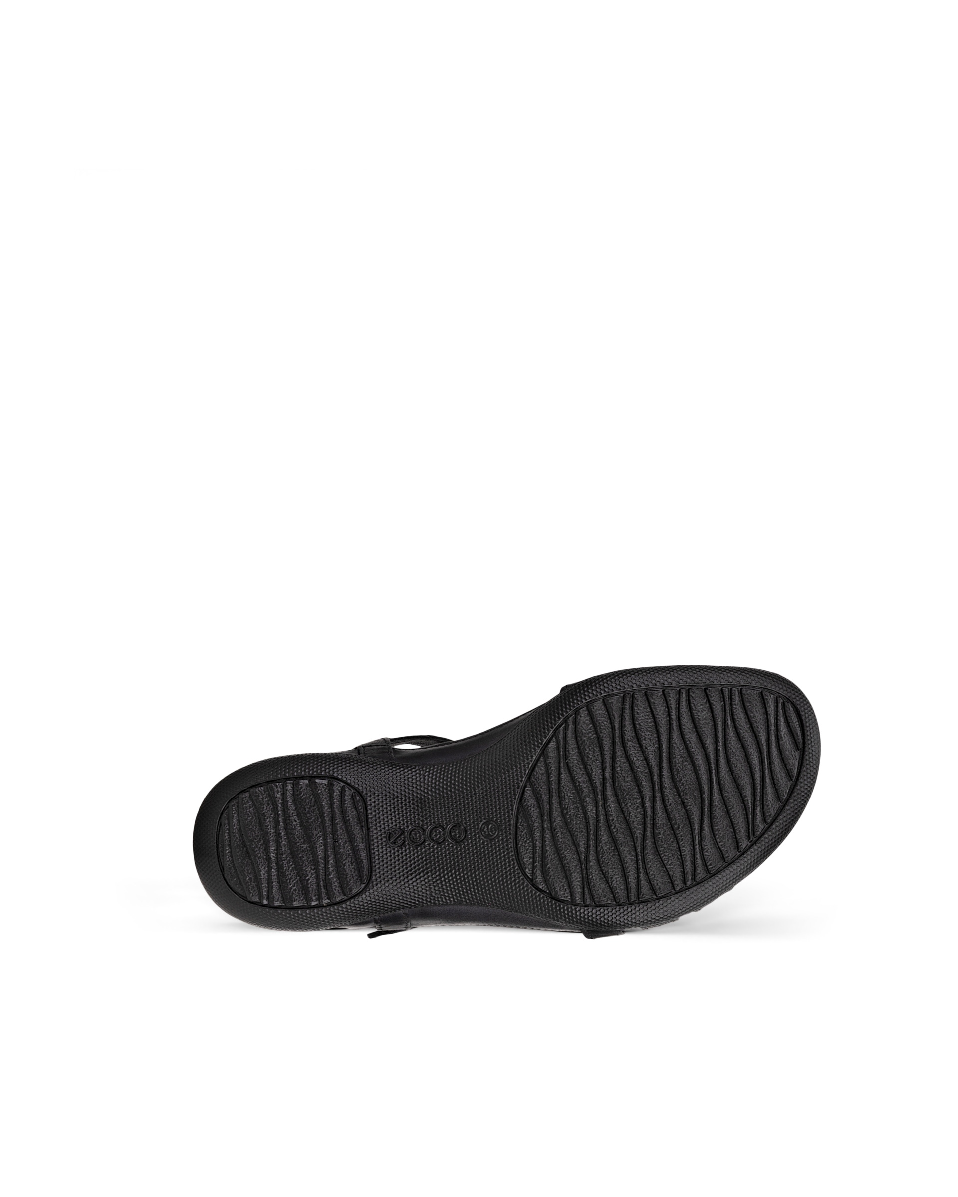ECCO® Flash salomé cuir pour femme - Noir - Sole