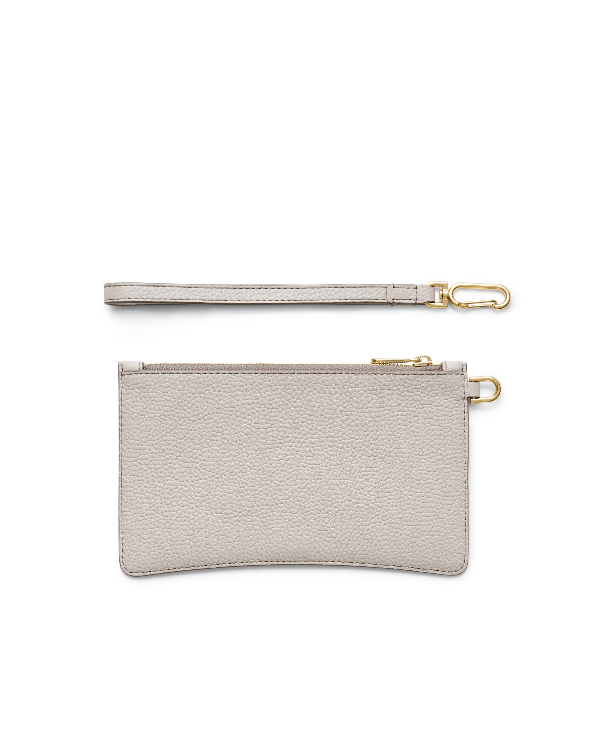 ECCOยฎ Leather Clutch Bag - Beige - Back