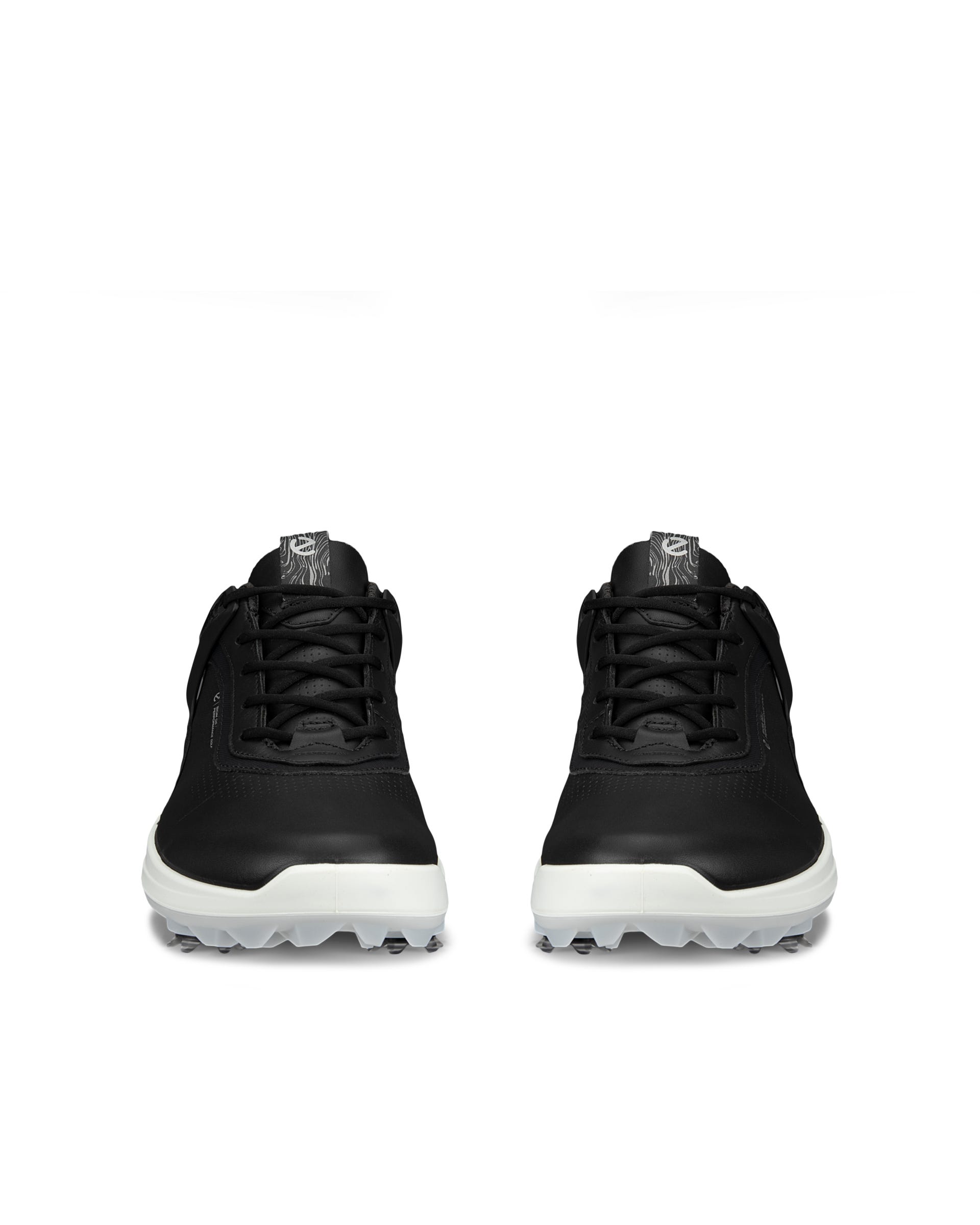 Men's ECCO® Golf Biom G5 Leather Cleated Waterproof Golf Shoe - Black - Outside