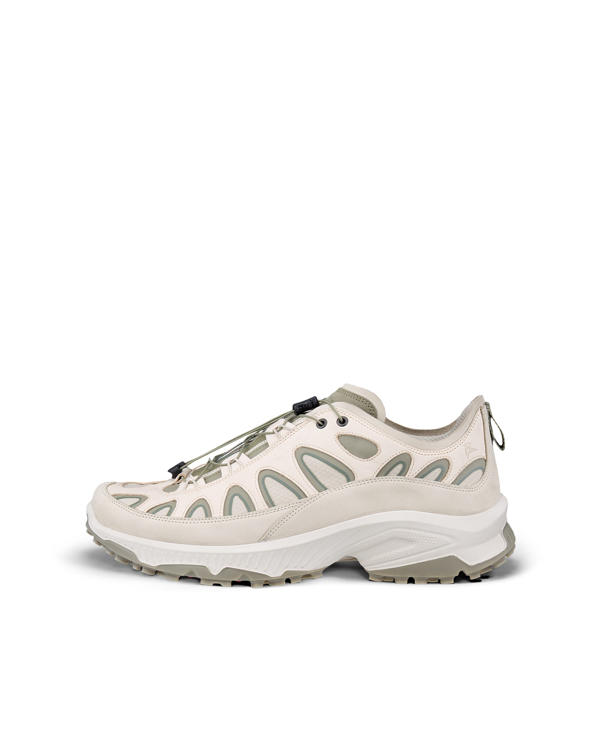 ECCO RECEPTOR XP MEN メンズ レザーシューズ - ベージュ - Outside