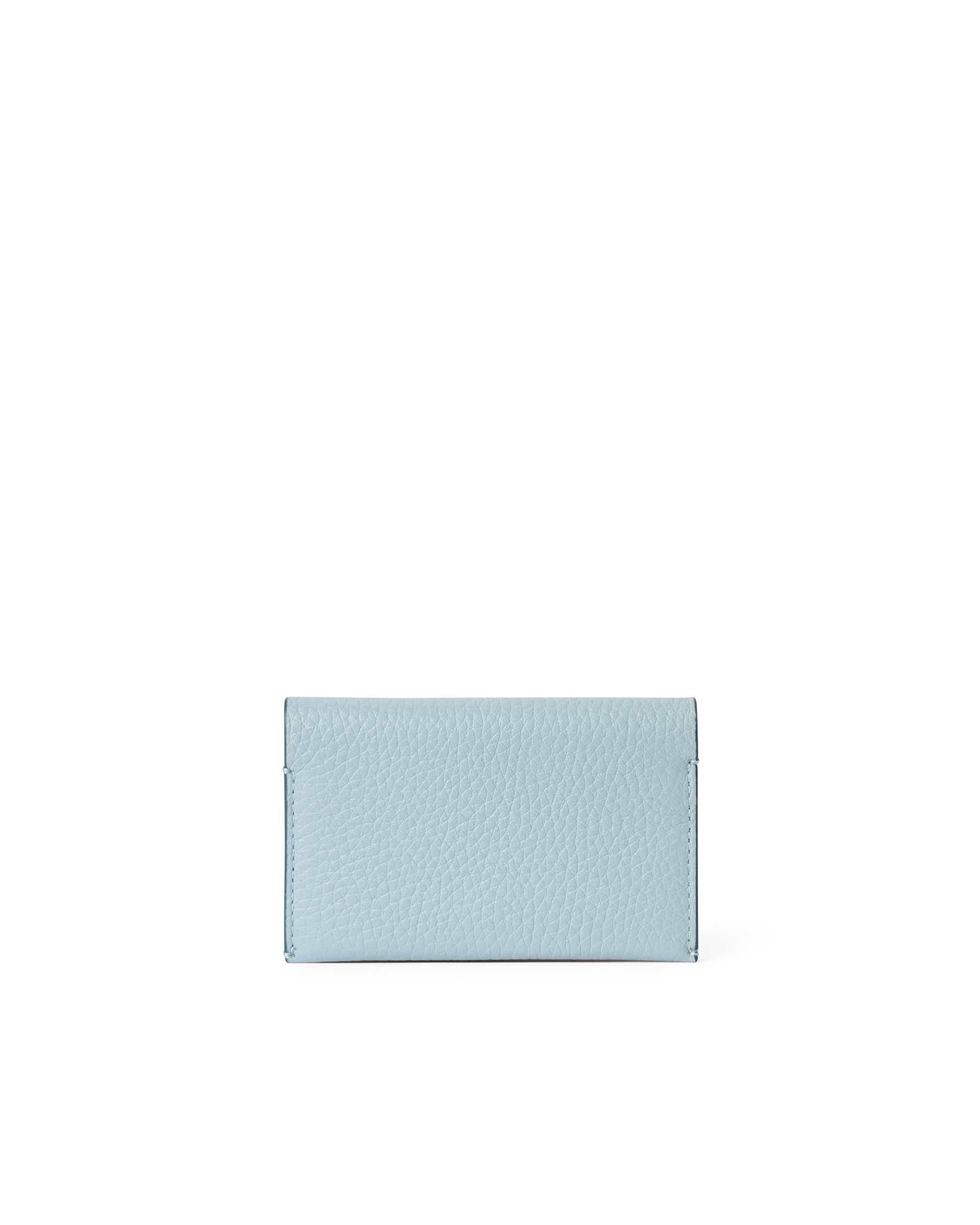 ECCO Business Card Purse レザーカードケース - ブルー - Back