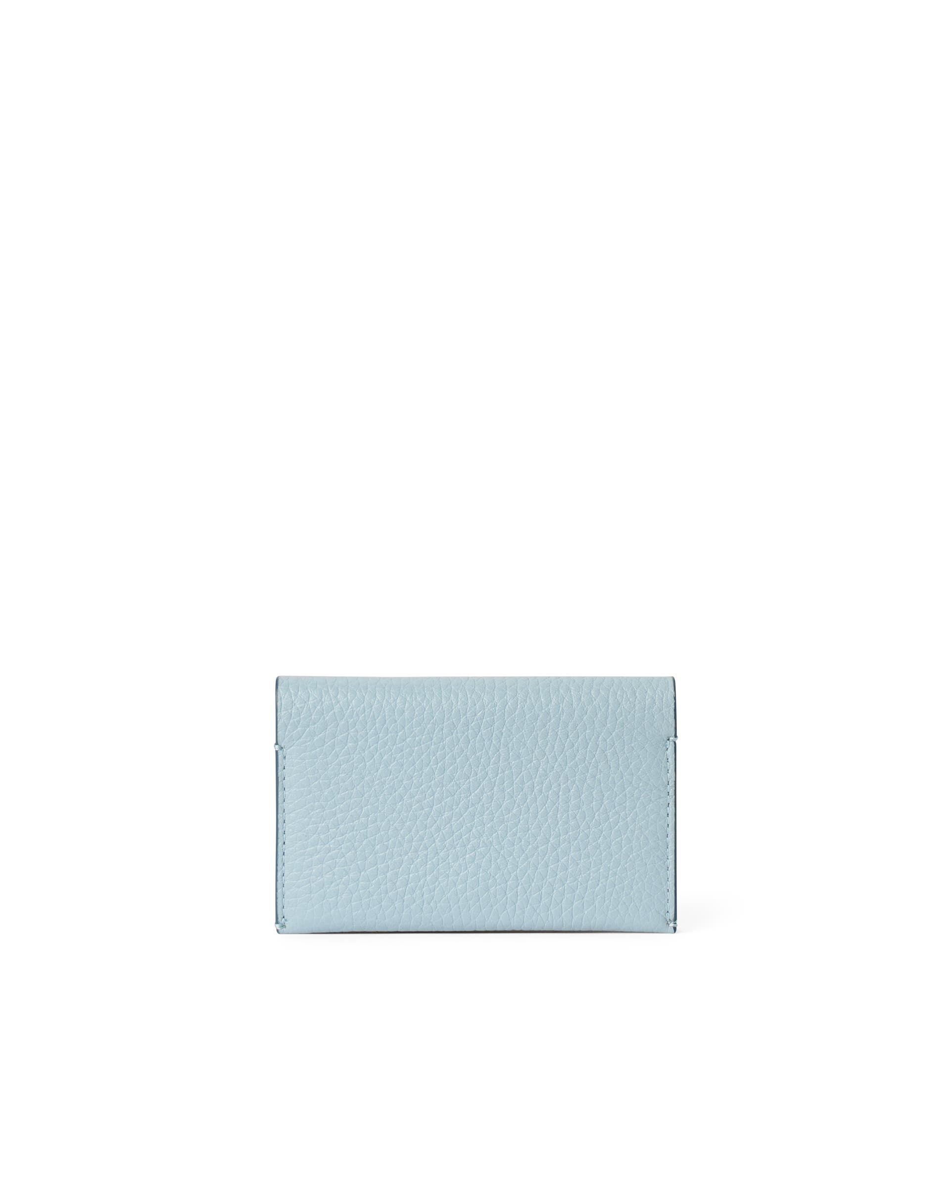 ECCO Business Card Purse レザーカードケース - ブルー - Back