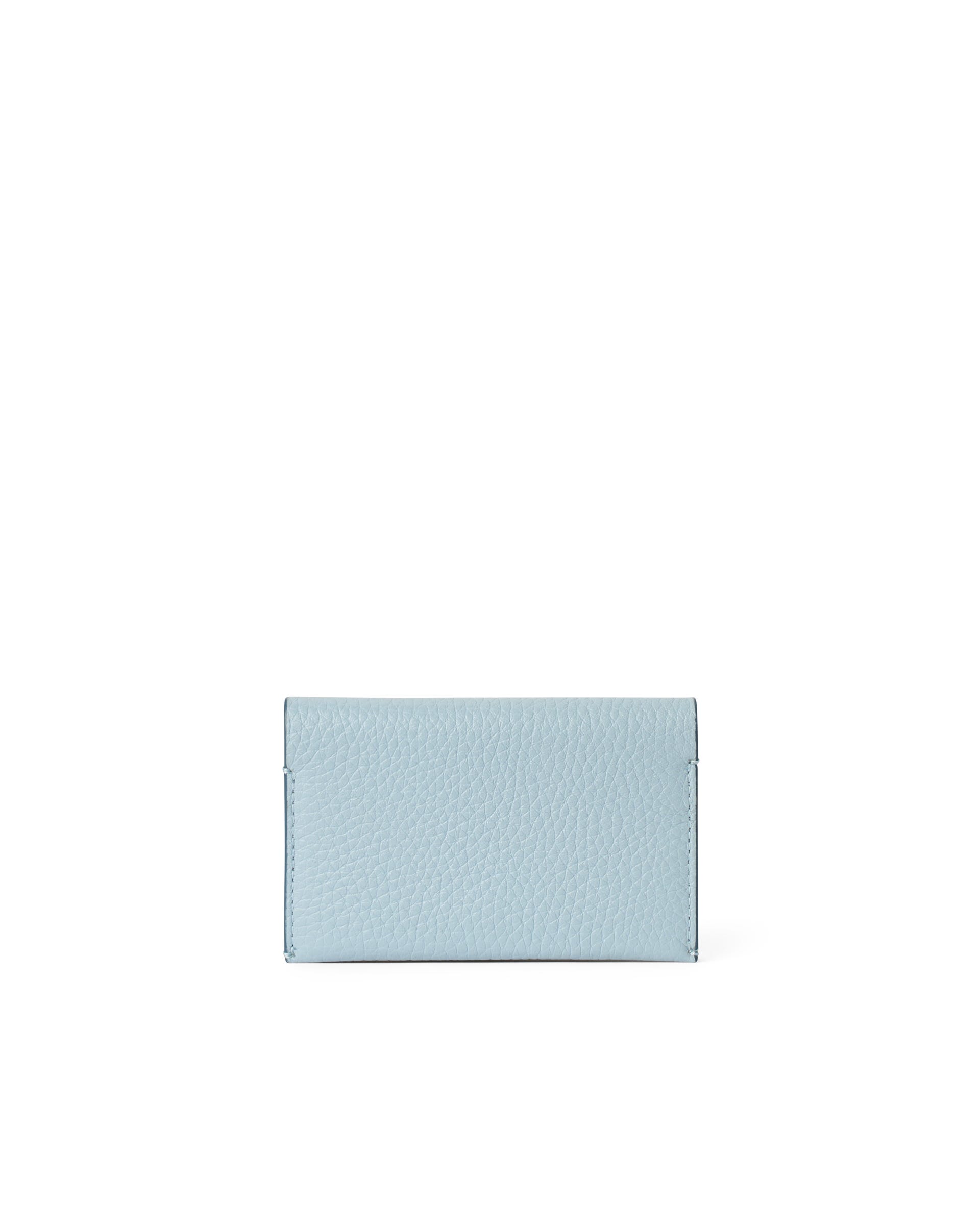 ECCO Business Card Purse レザーカードケース - ブルー - Back