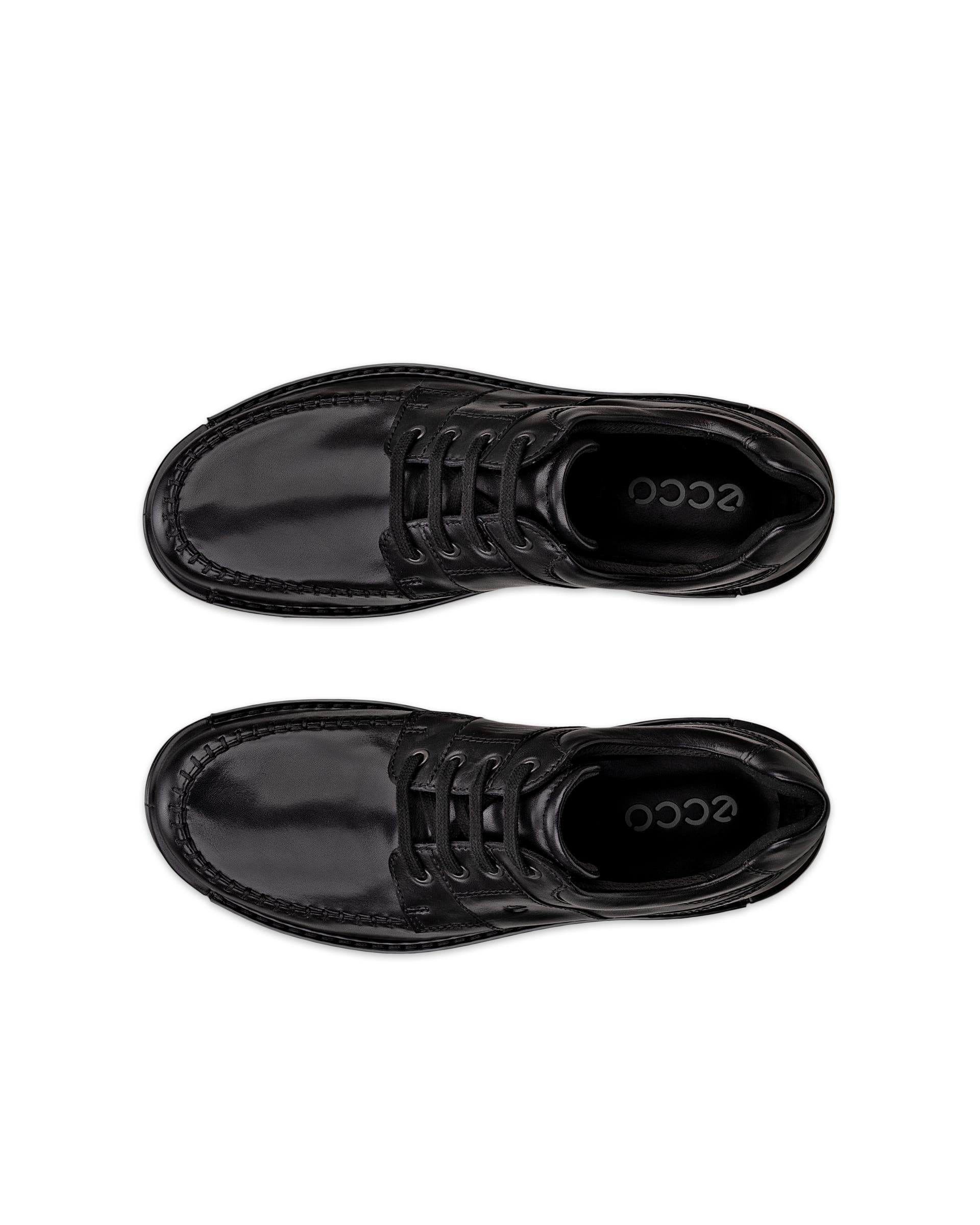 Ecco Fusion Black Leather Lace Up Oxfords Men\'s Shoes
Size Eu 43  US 9-9.5 Men main image 2