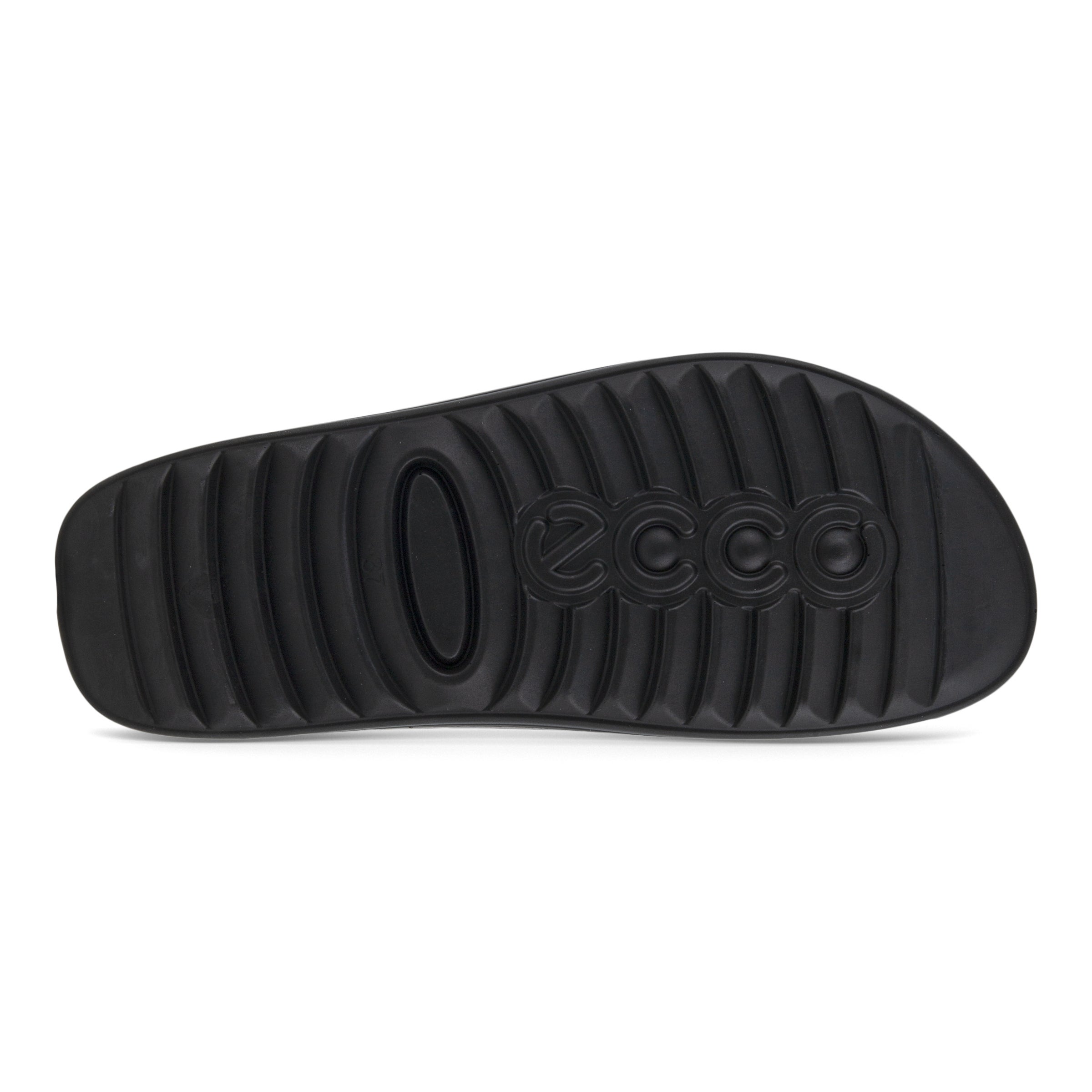 ECCO Women's Cozmo 2-strap Slide Sandals - Metallics - Sole