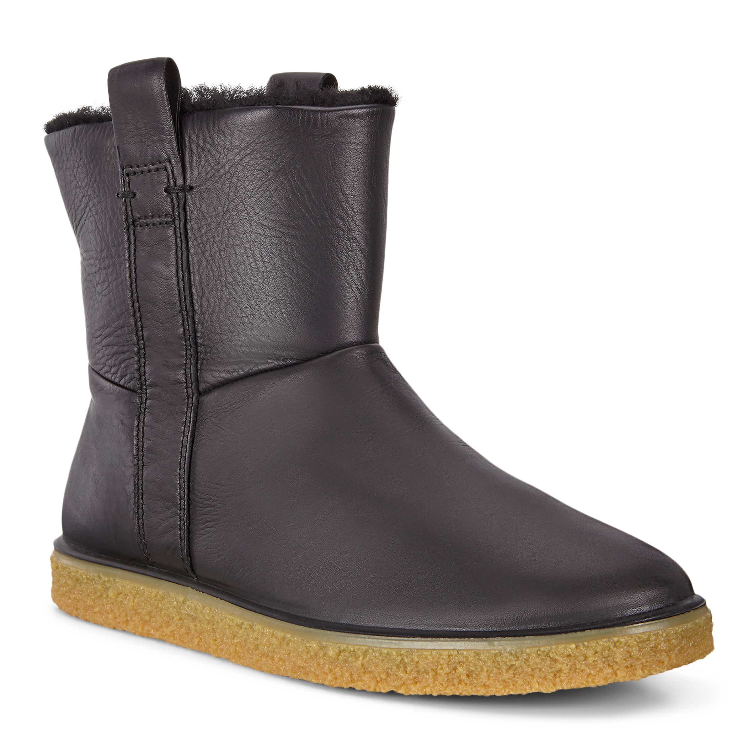 ECCO Crepetray Ankle Boot - Black - Main