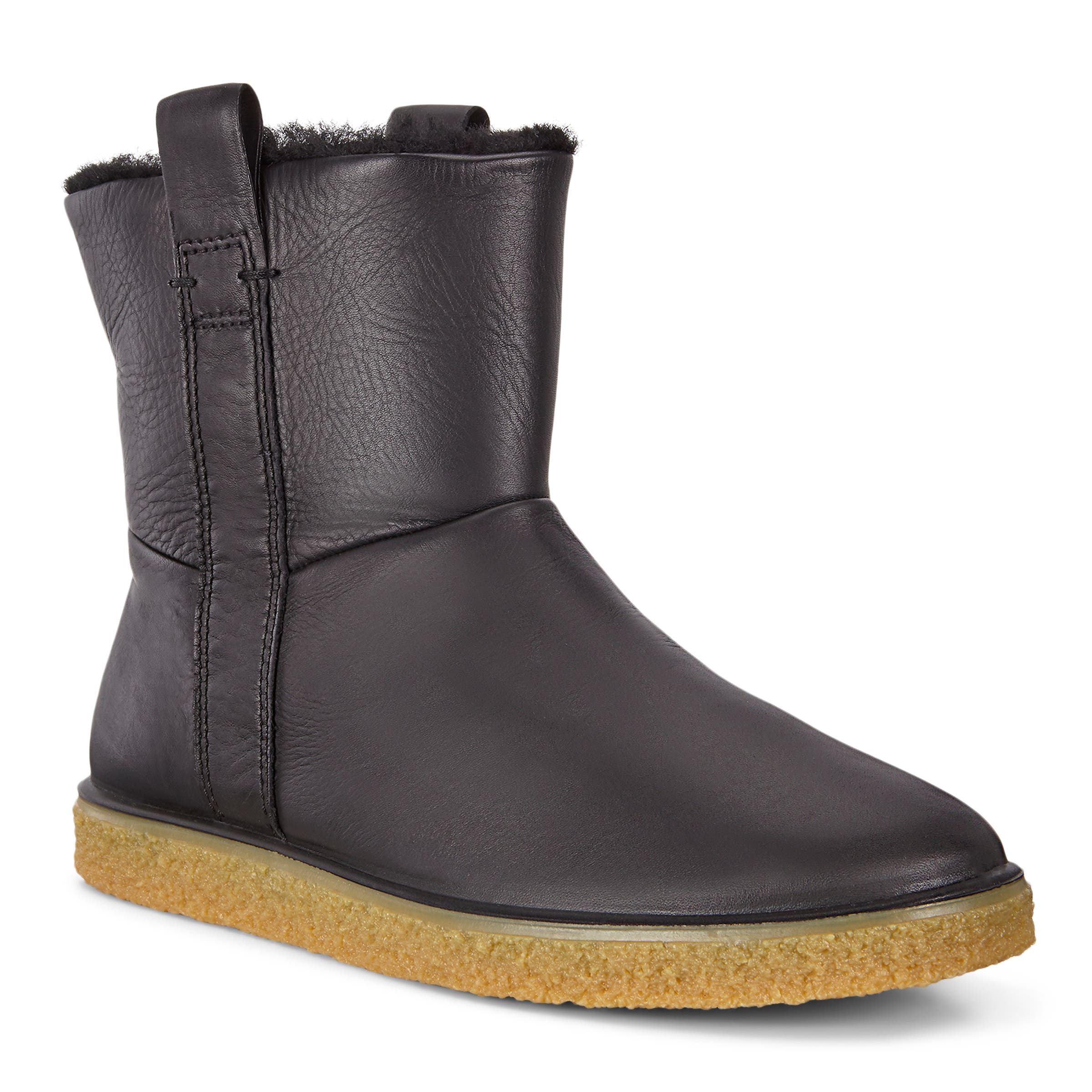 ECCO Crepetray Ankle Boot - Black - Main