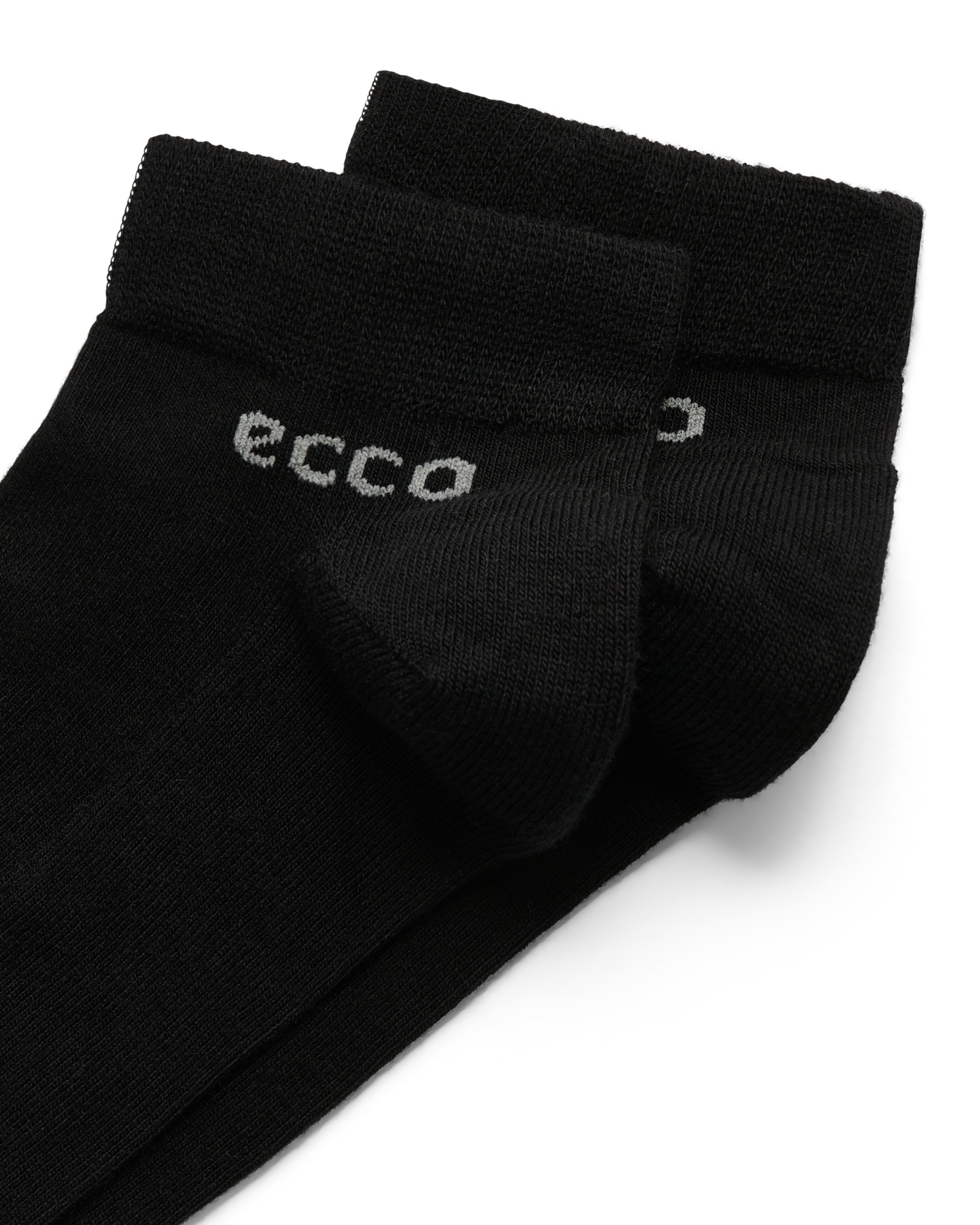 Unisex ECCO® Longlife Low-Cut Socks - Black - Detail-1