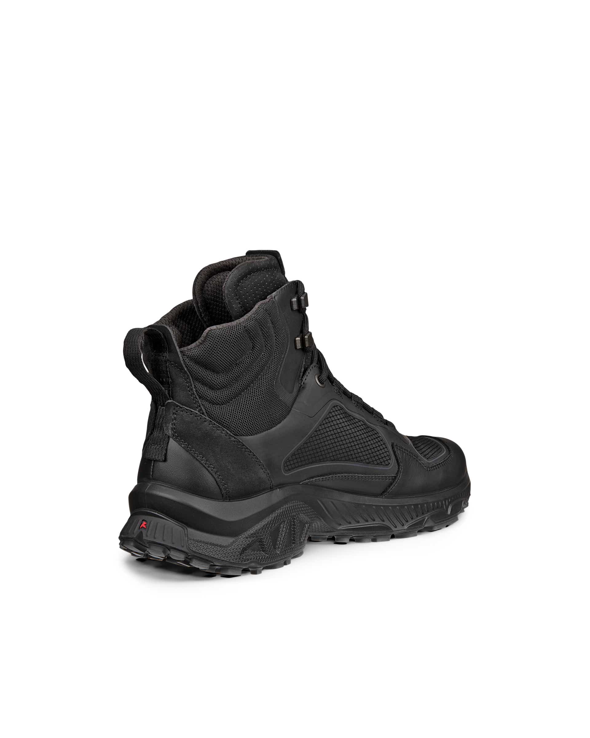 ECCO RECEPTOR XP MEN メンズ レザーブーツ - ブラック - Back