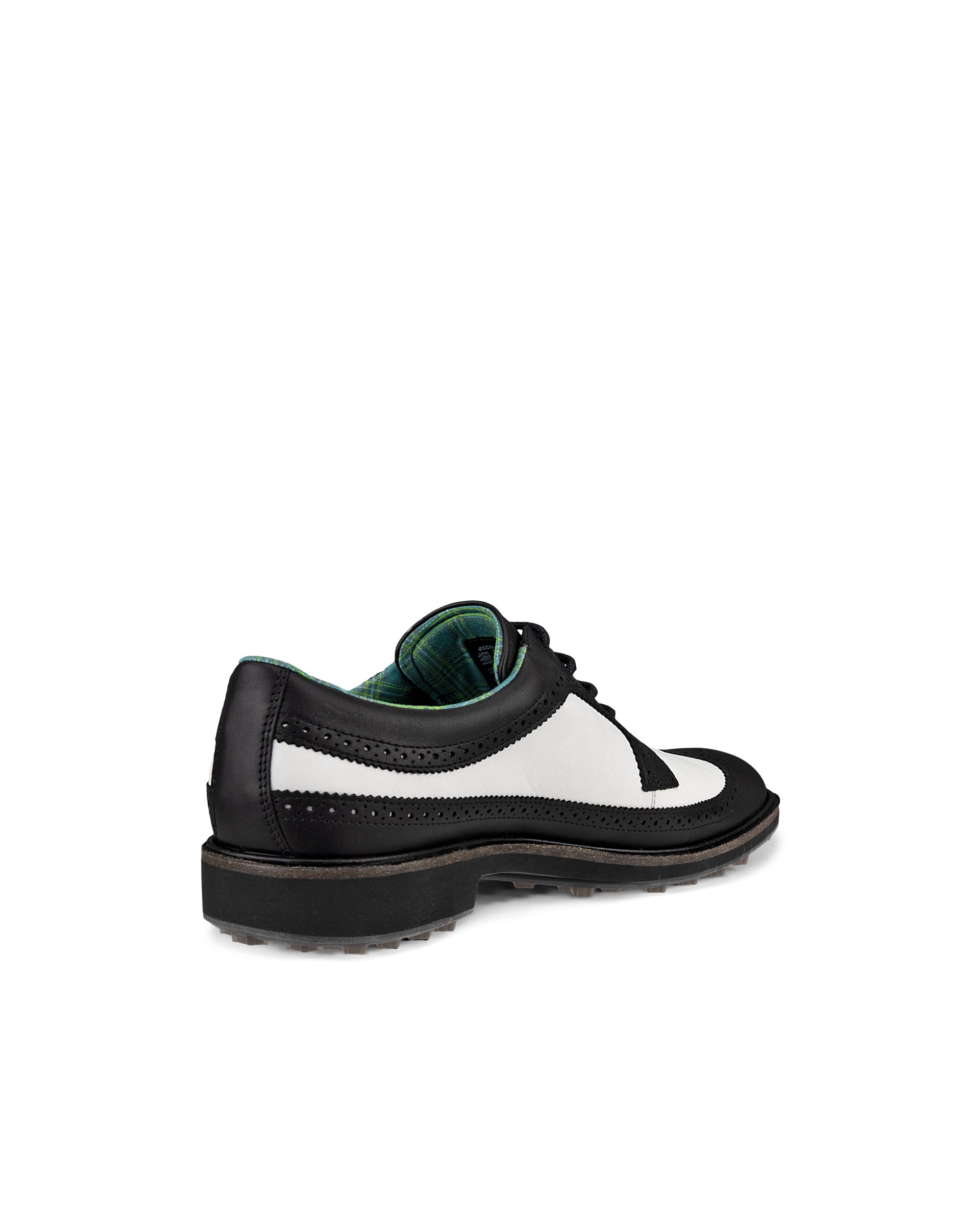 ECCO Golf Classic Hybrid メンズ レザーウォータープルーフゴルフシューズ - ブラック - Back