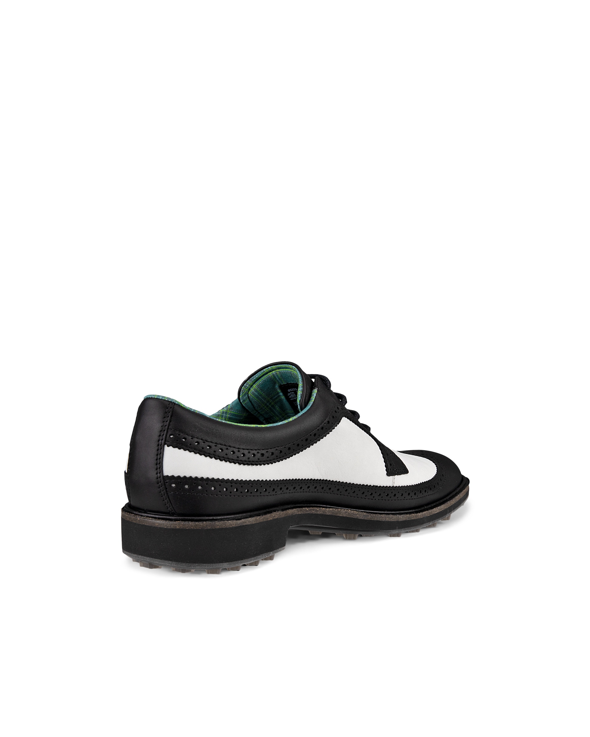 ECCO Golf Classic Hybrid メンズ レザーウォータープルーフゴルフシューズ - ブラック - Back