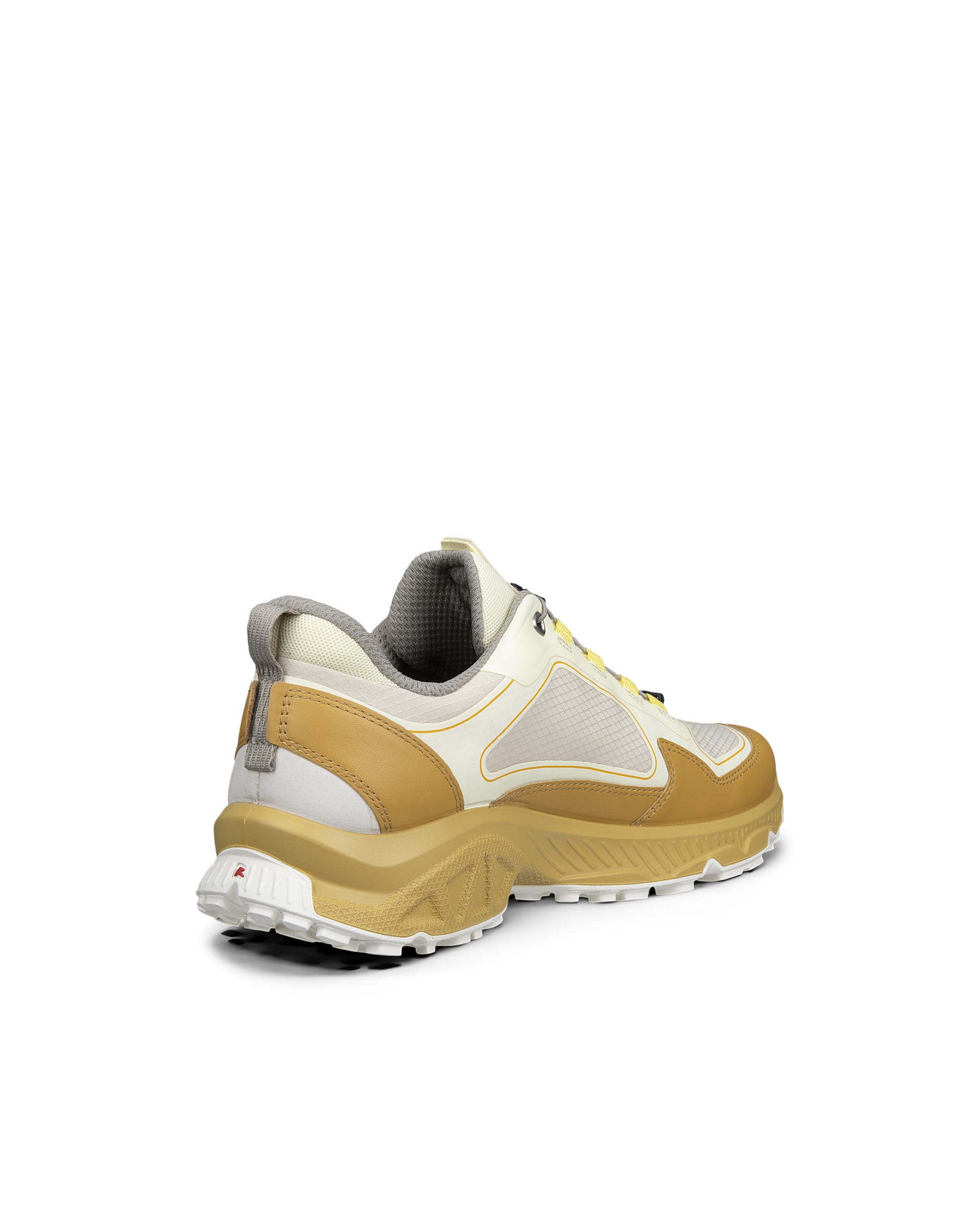 ECCO RECEPTOR XP WOMEN ウィメンズ レザースニーカー - イエロー - Back
