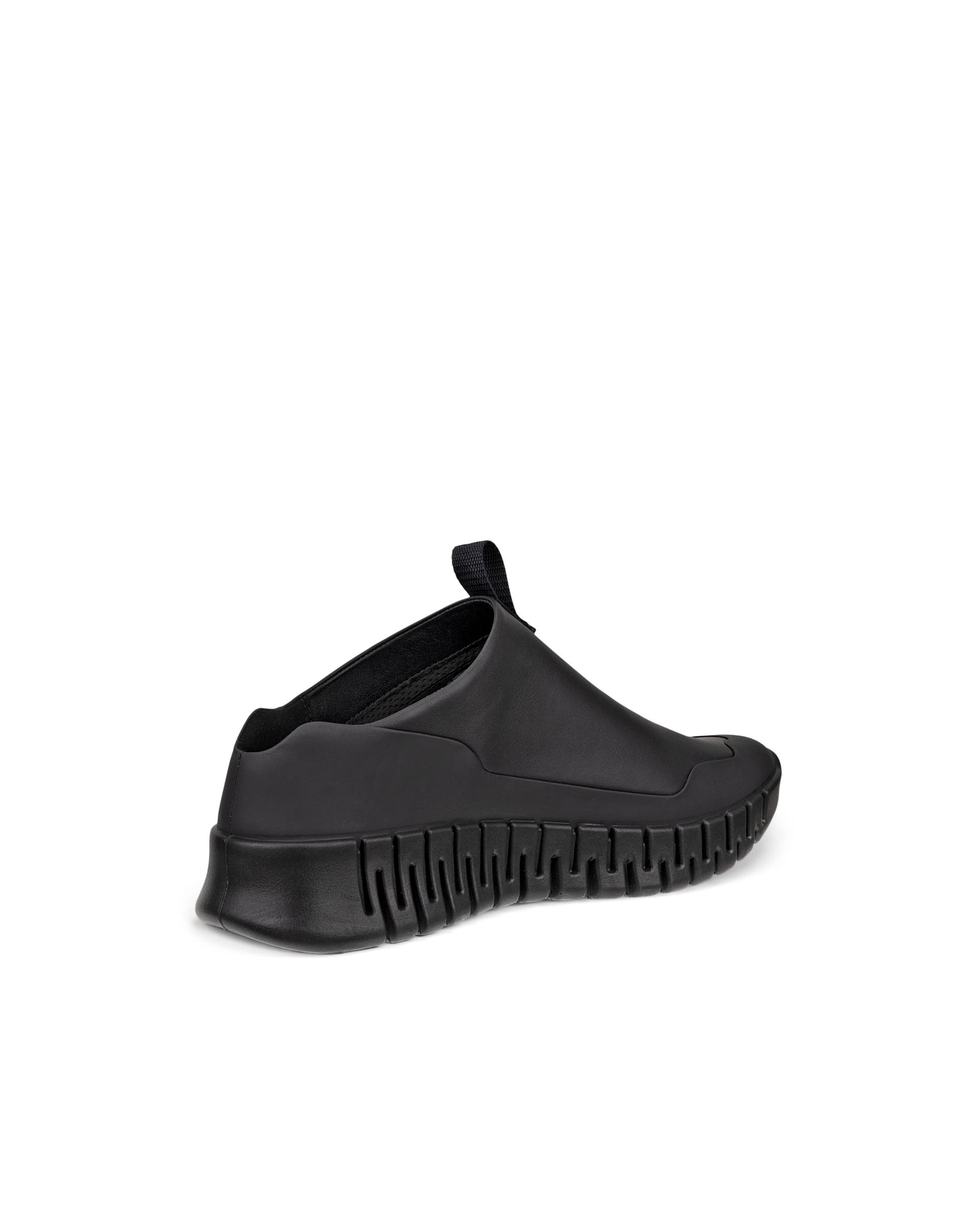 ECCO Gruuv ウィメンズ レザースニーカー - ブラック - Back