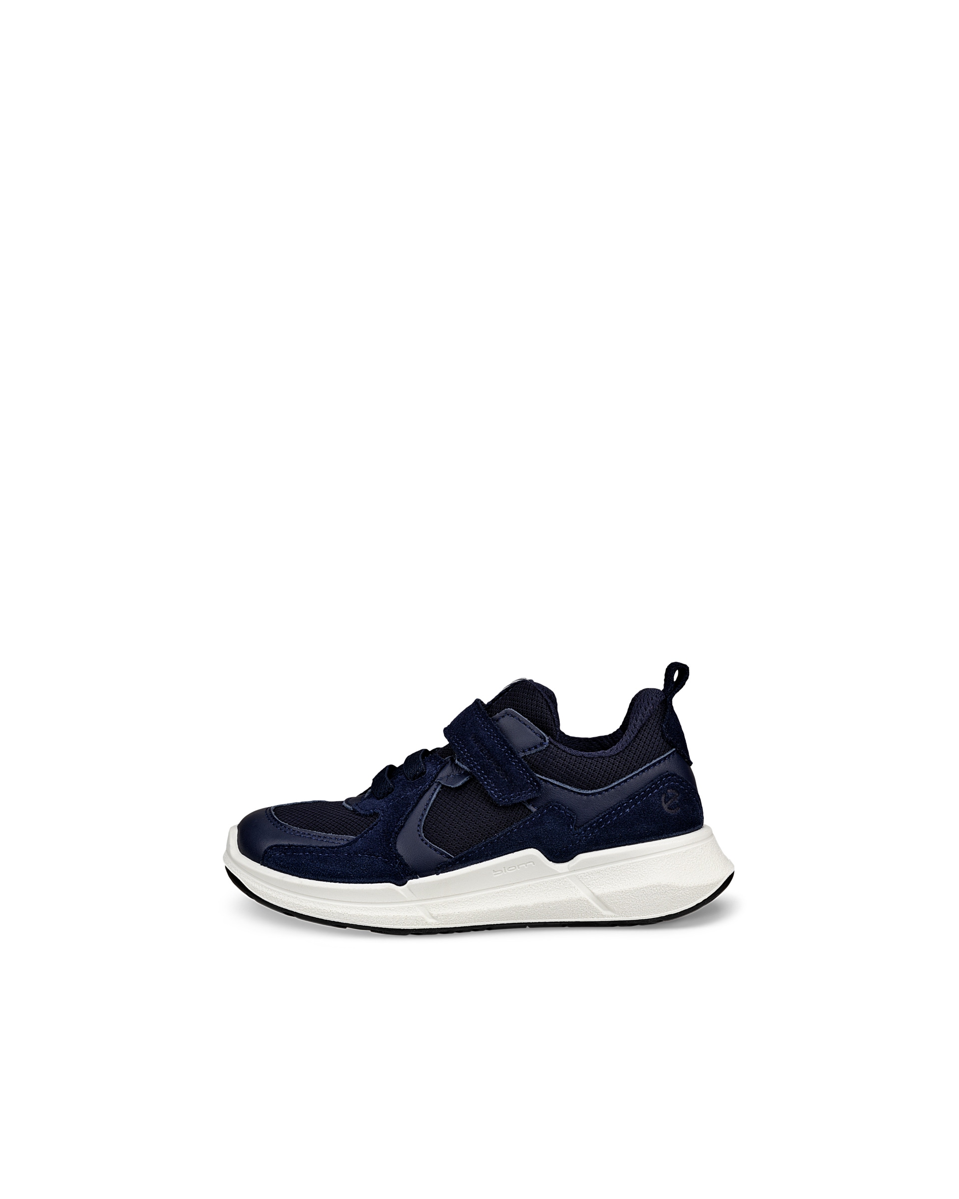 ECCO® Biom K1 baskets en daim pour enfant - Bleu - Outside