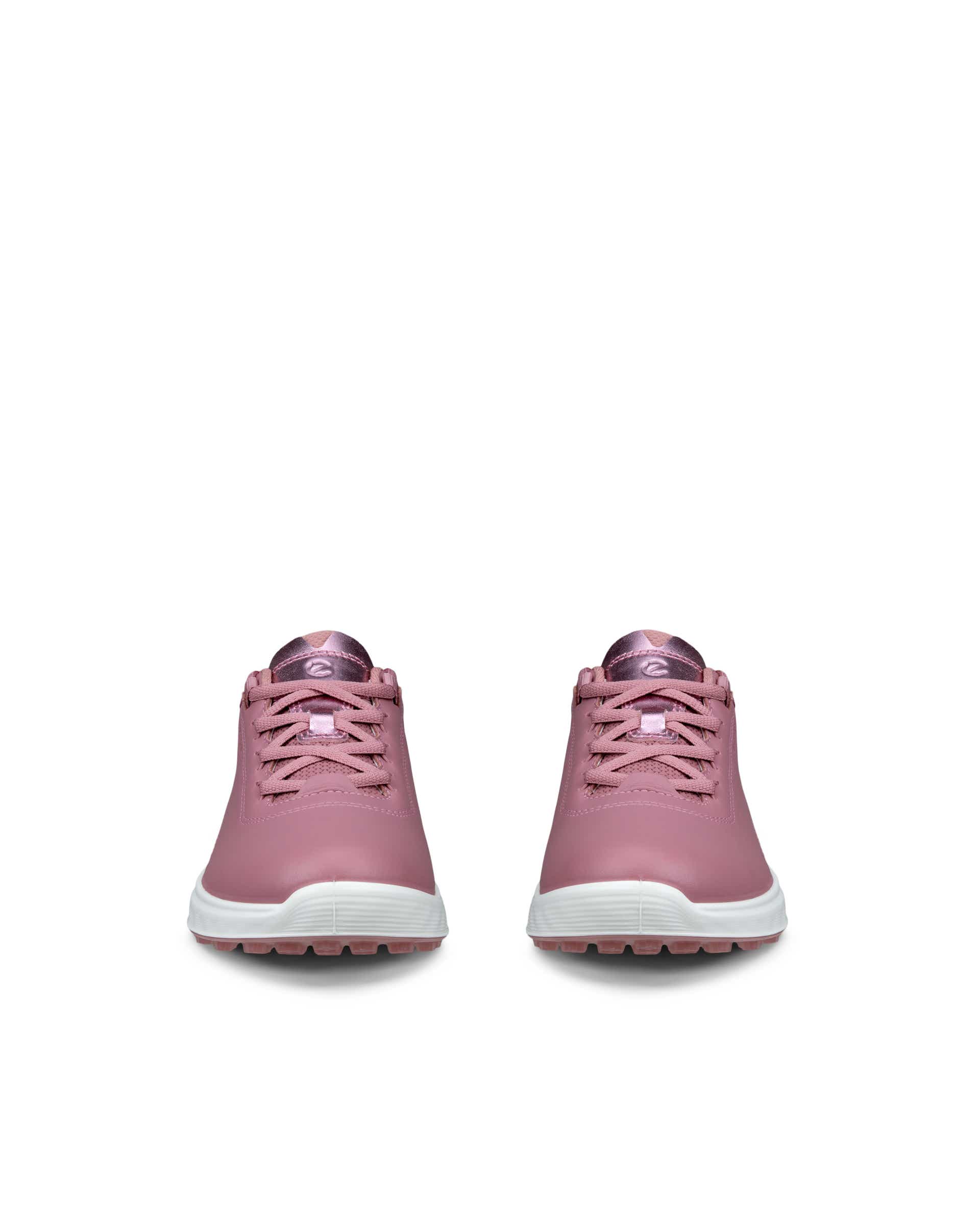 Women's ECCO® Golf S-Casual Leather Waterproof Golf Shoe | Pink Women's ECCO® Golf S-Casual Leather Waterproof Golf Shoe | Pink