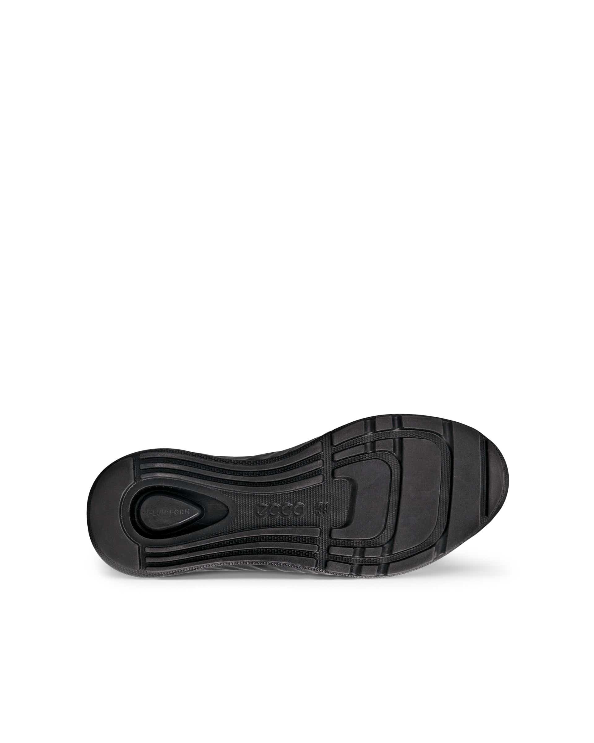 ECCO ATH 1F ウィメンズ レザースニーカー - ブラック - Sole