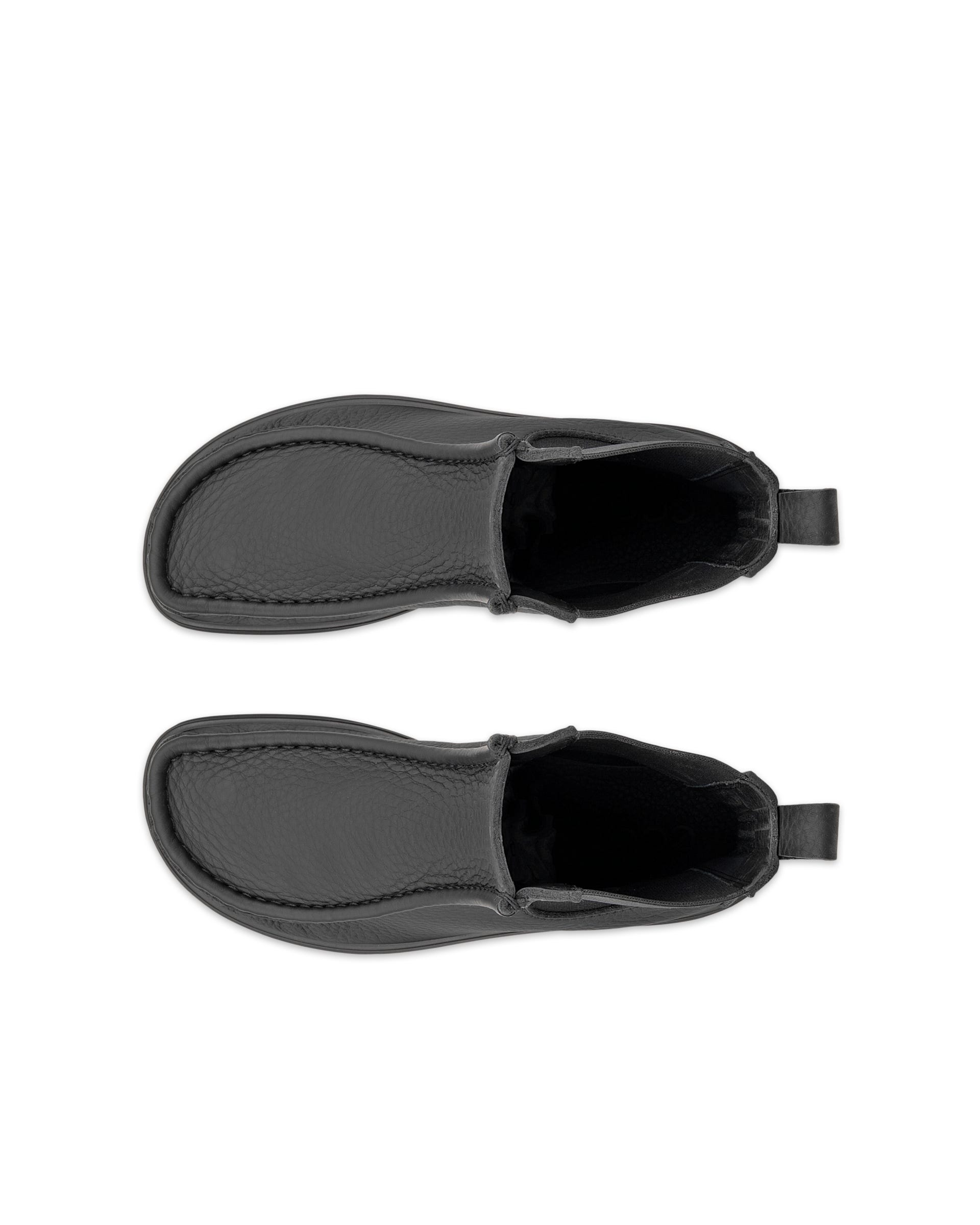 Męskie skórzane sztyblety Chelsea ECCO® JOKE - Czarny - Top left pair