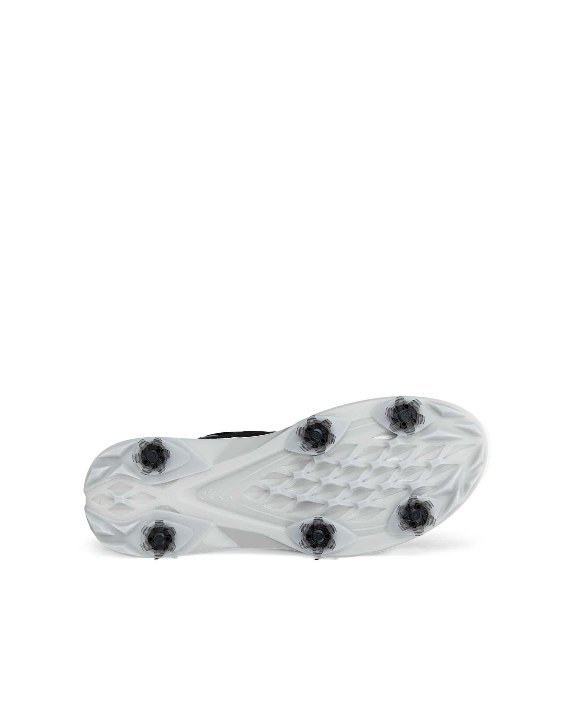 Men's ECCO® Golf Biom G5 Leather Cleated Waterproof Golf Shoe - Black - Sole