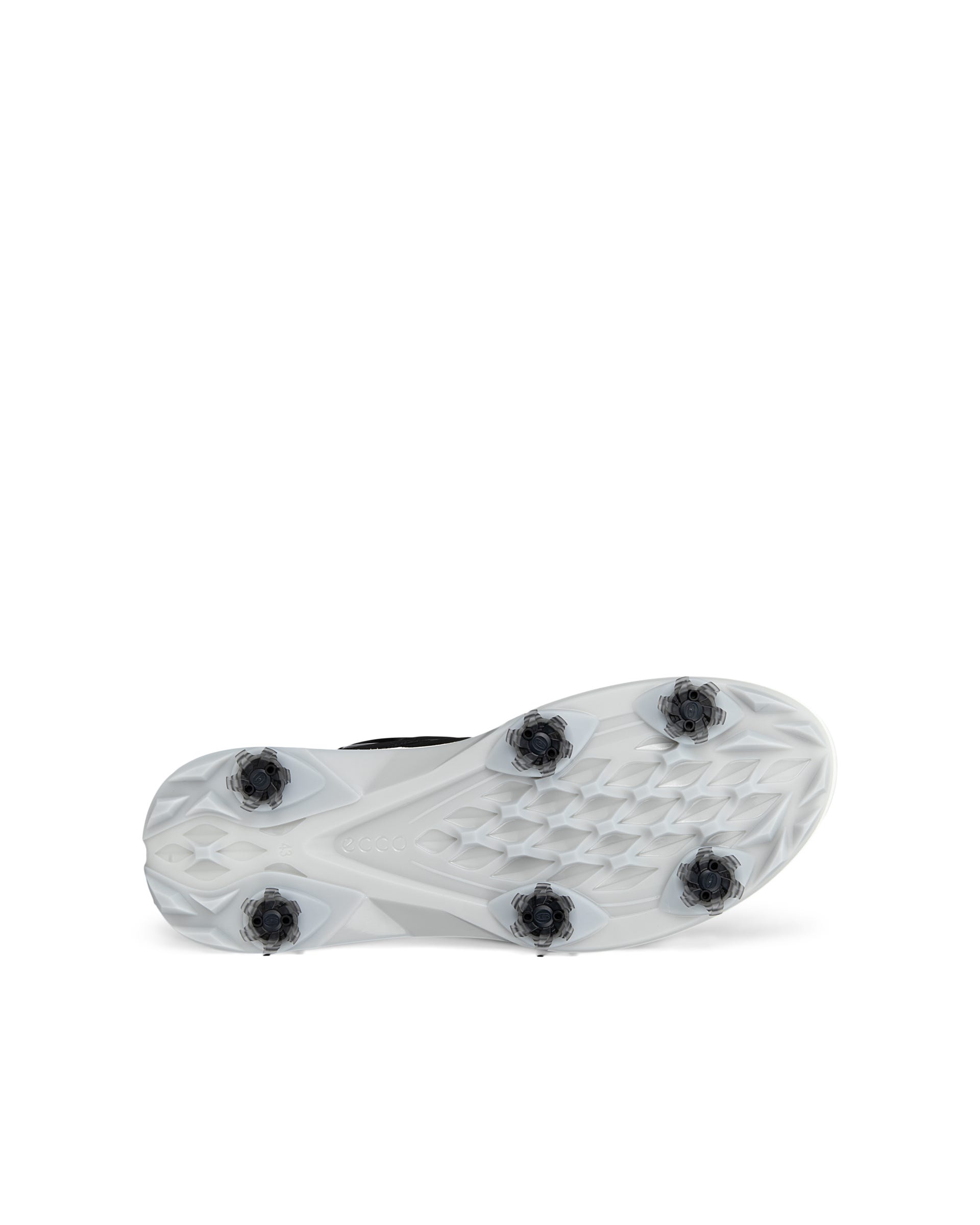 Men's ECCO® Golf Biom G5 Leather Cleated Waterproof Golf Shoe - Black - Outside