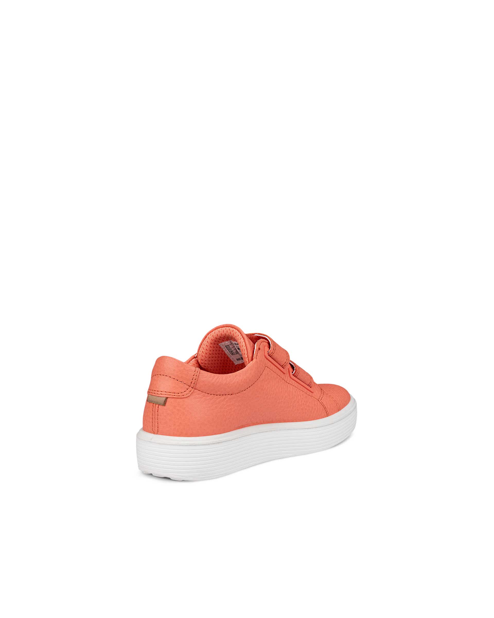 Dětské kožené tenisky ECCO® Soft 60 - Růžová - Back