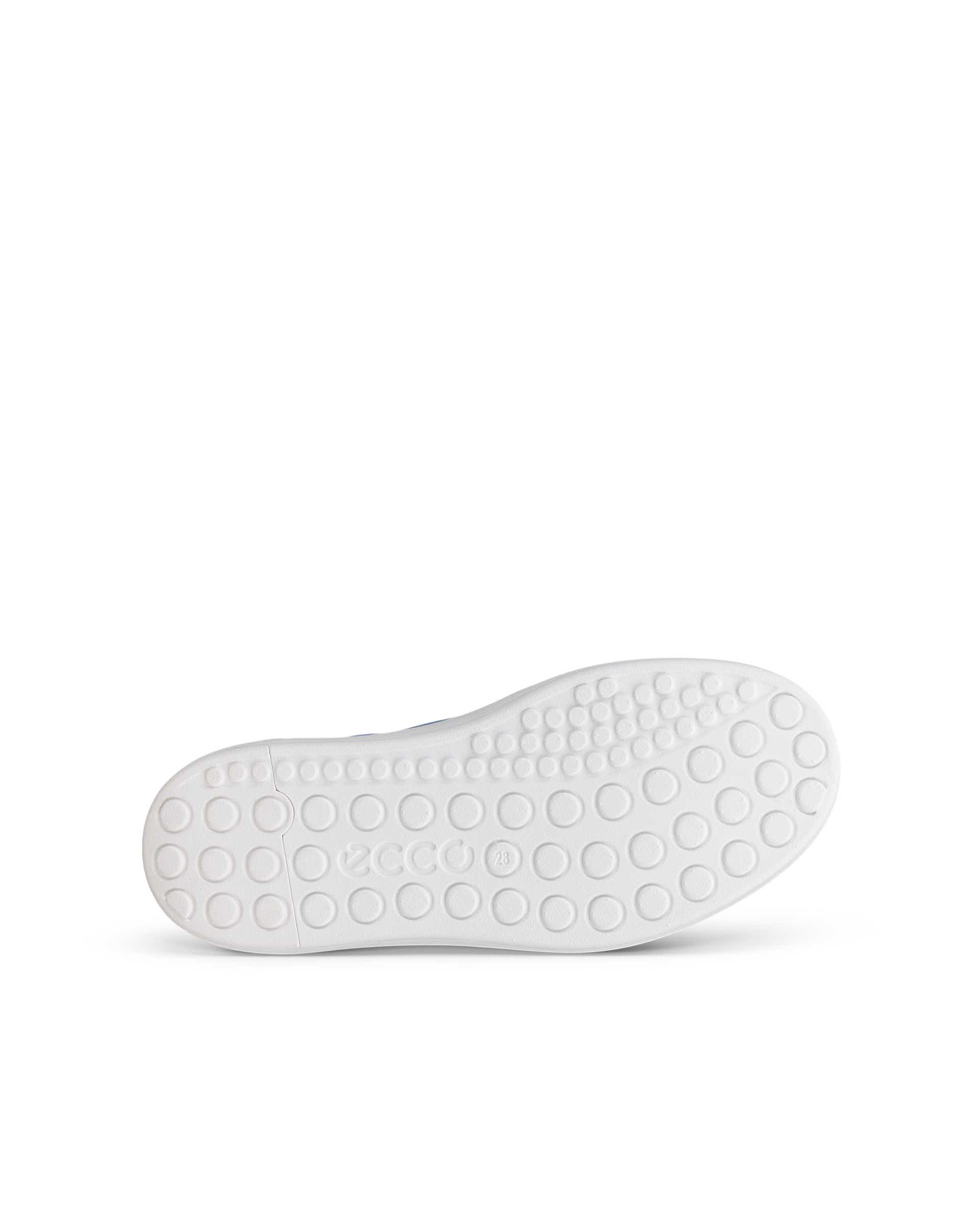 ECCO® Soft 60 baskets en cuir pour enfant - Bleu - Sole