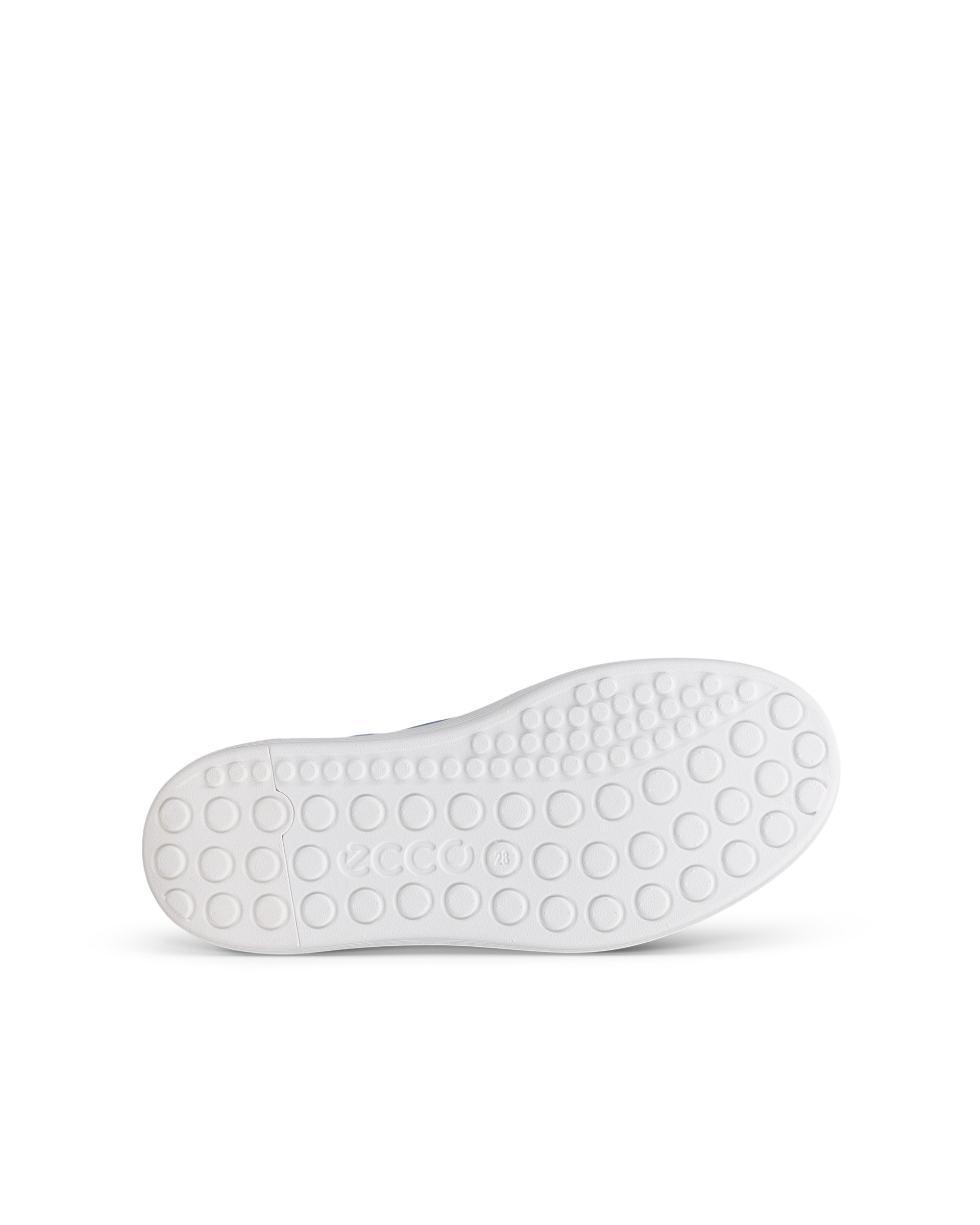 ECCO® Soft 60 baskets en cuir pour enfant - Bleu - Sole