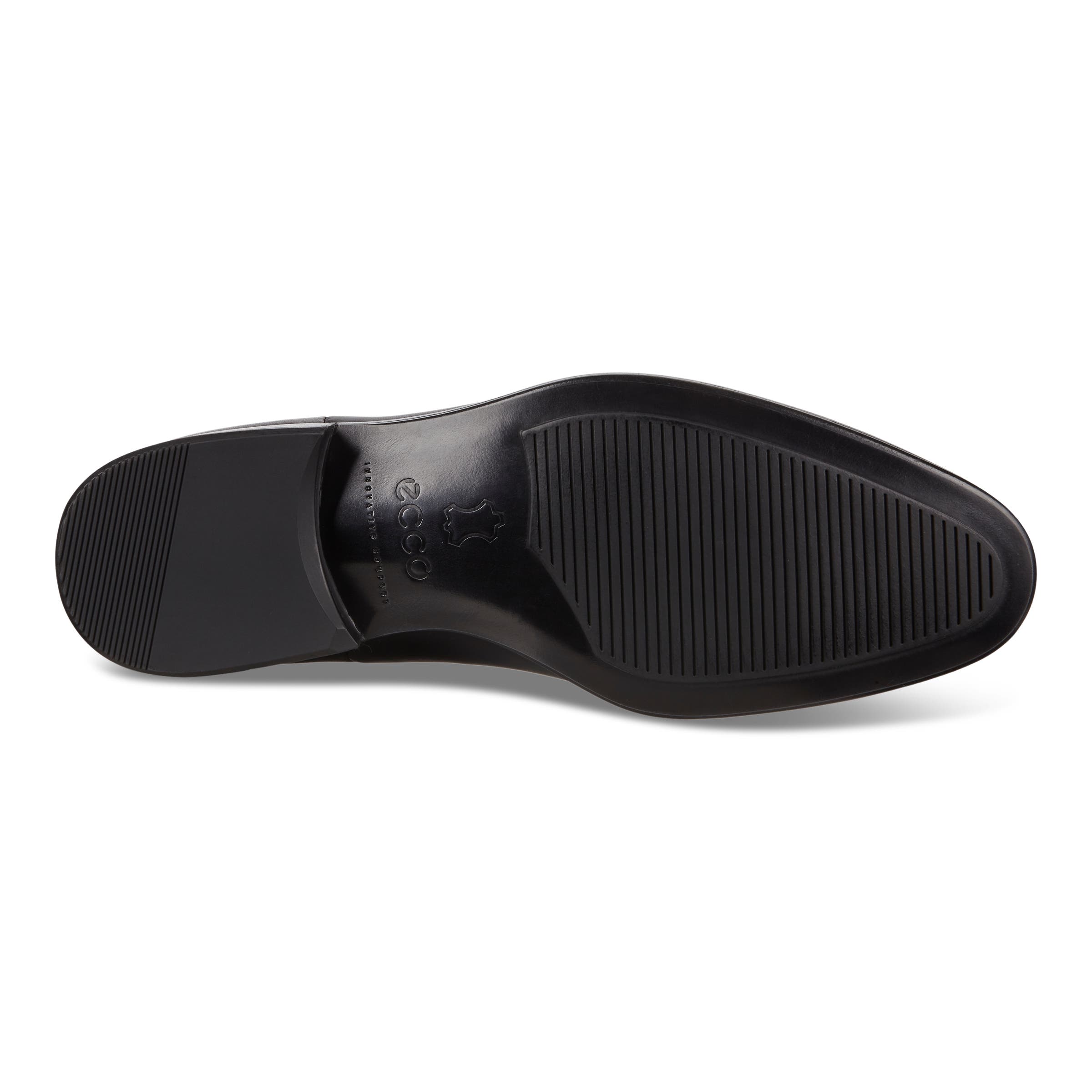ECCO Vitrus Mondial メンズ レザーダービーシューズ - ブラック - Sole