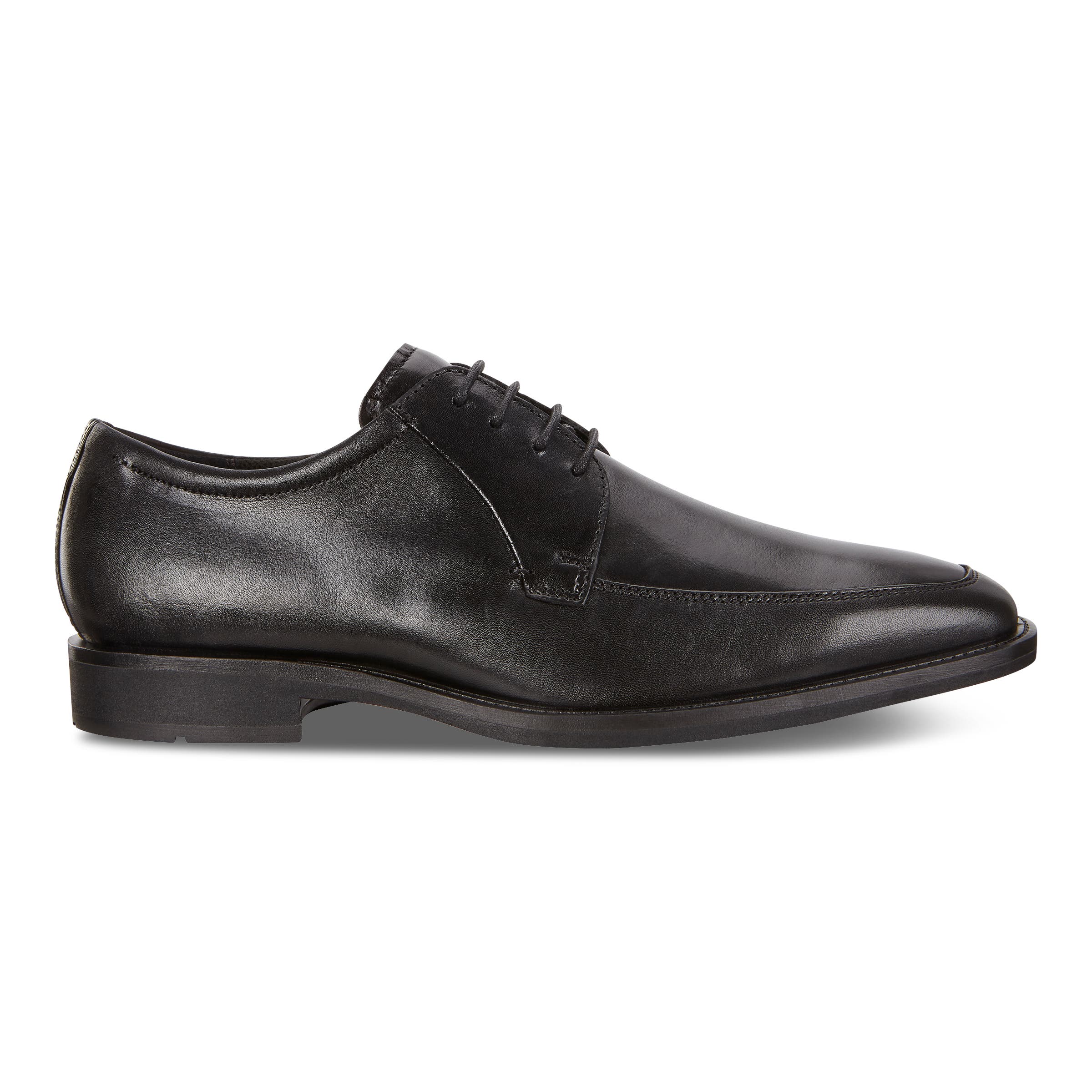 ECCO Calcan Derby Shoes - Black - Outside