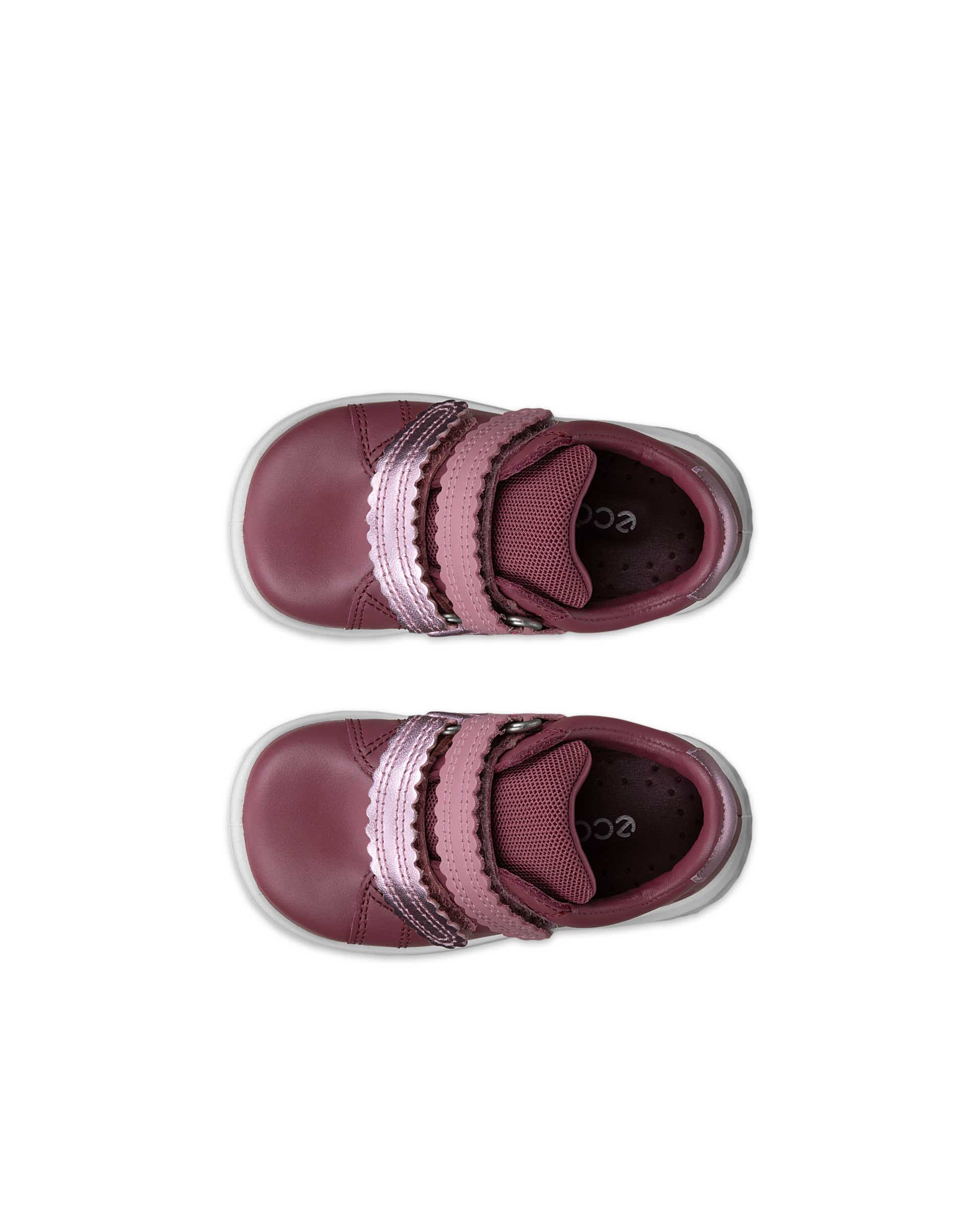Otroški usnjeni ležerni čevlji ECCO® SP.1 LITE INFANT - Rožnata - Top left pair