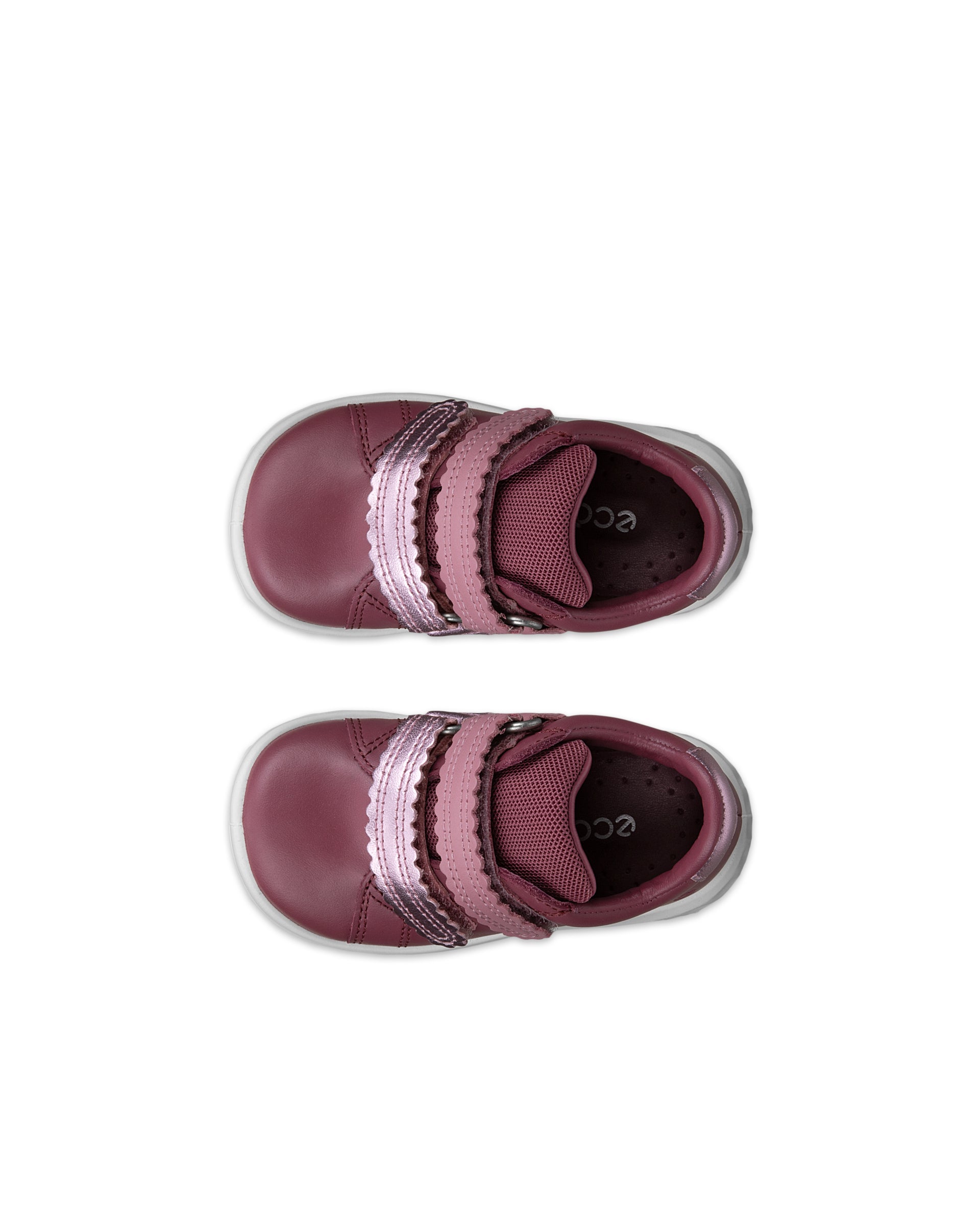 Otroški usnjeni ležerni čevlji ECCO® SP.1 LITE INFANT - Rožnata - Top left pair