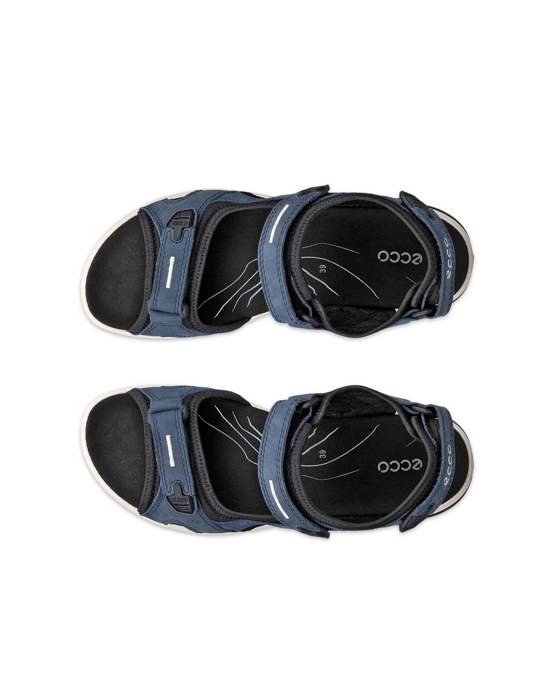 ECCO® OFFROAD Nubuck vandringssandal dam - Blå - Top left pair