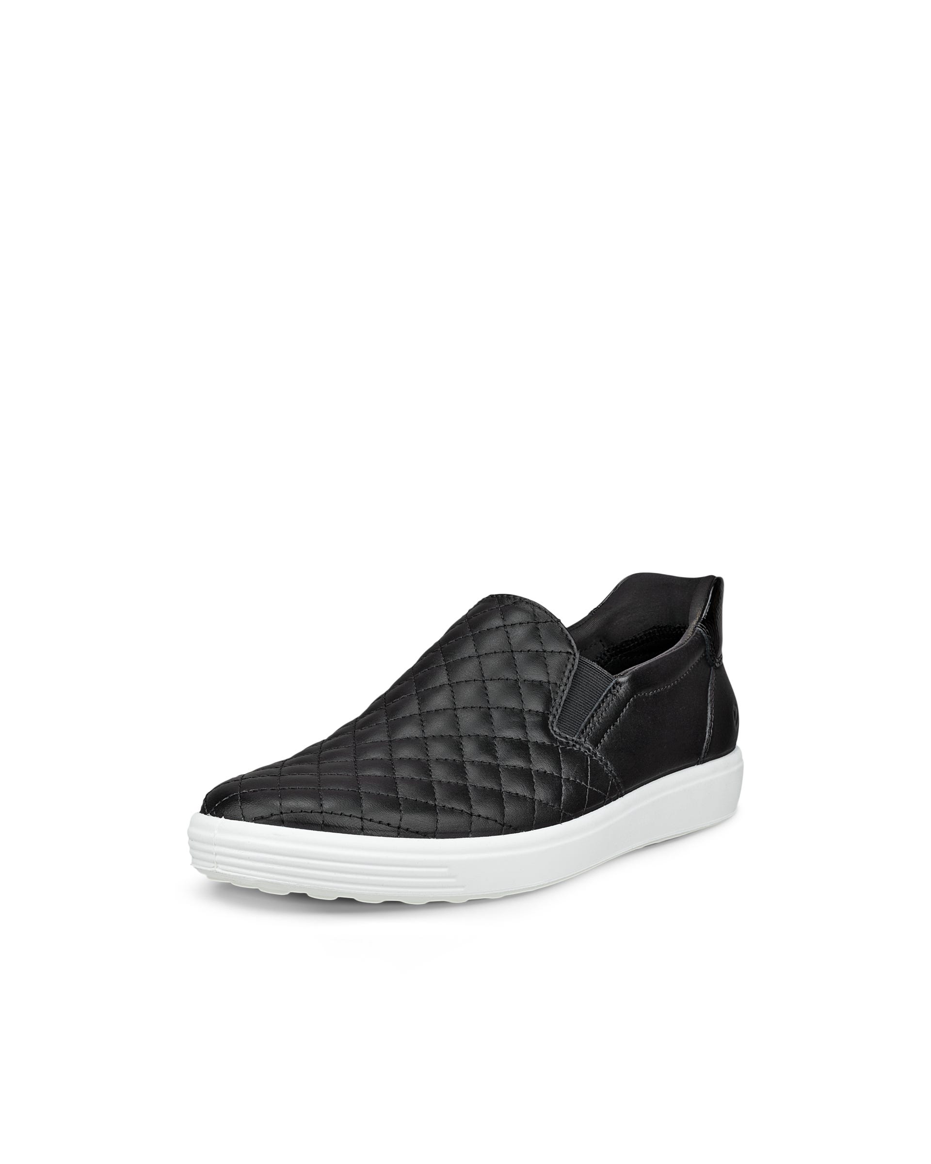 Women's ECCO® Soft 7 Leather Slip-On Shoe