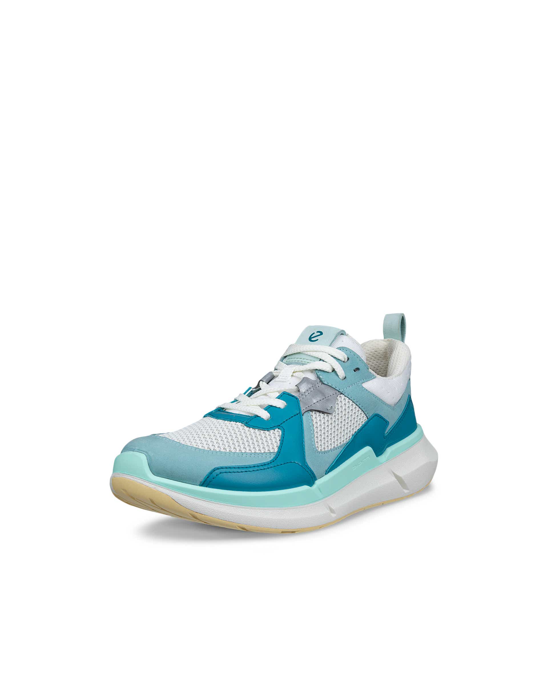 ECCO® BIOM 2.2 baskets en nubuck pour femme - Bleu - Main