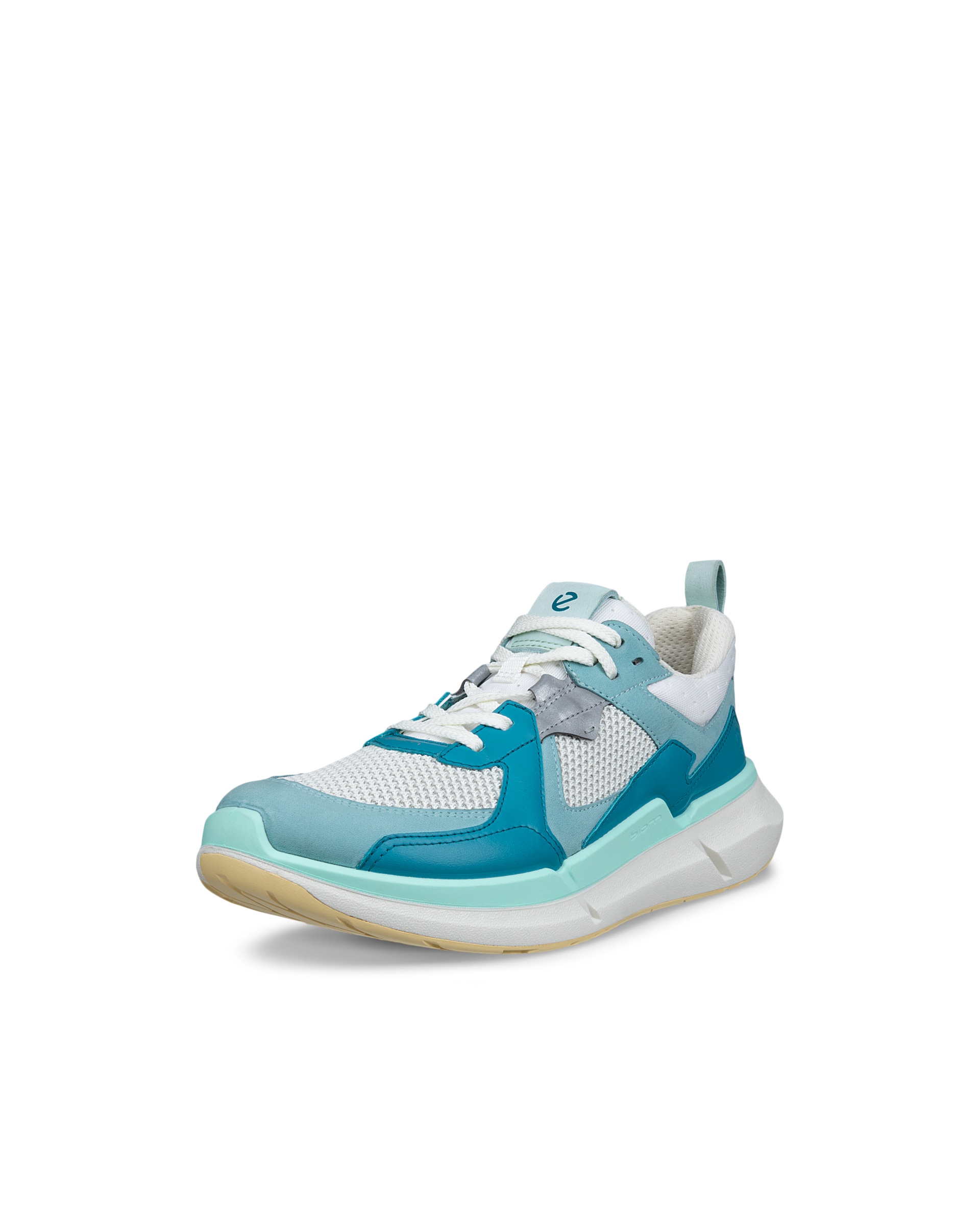 ECCO® BIOM 2.2 baskets en nubuck pour femme - Bleu - Main