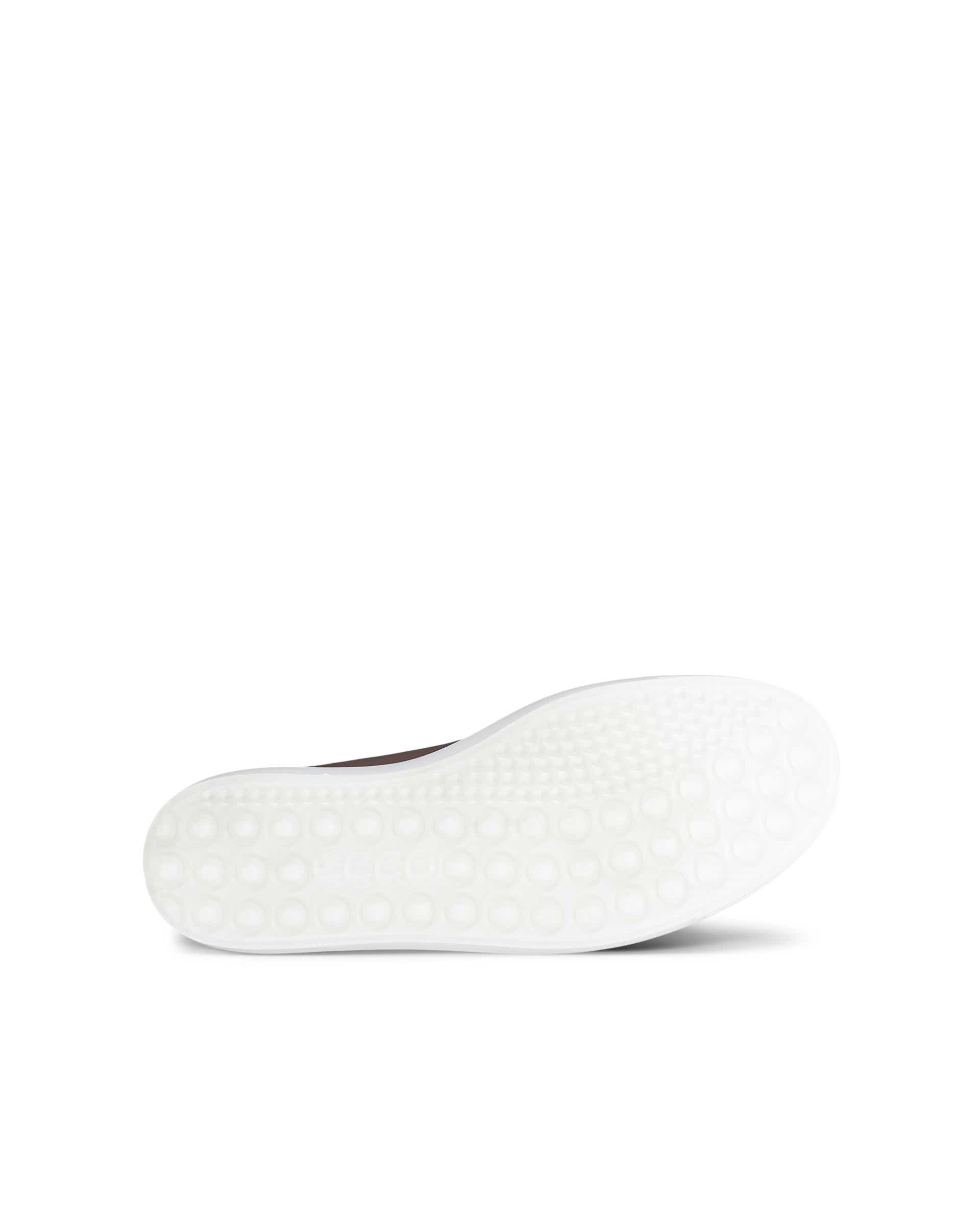 Women's ECCO® SOFT 7 Leather Trainer - Purple - Sole