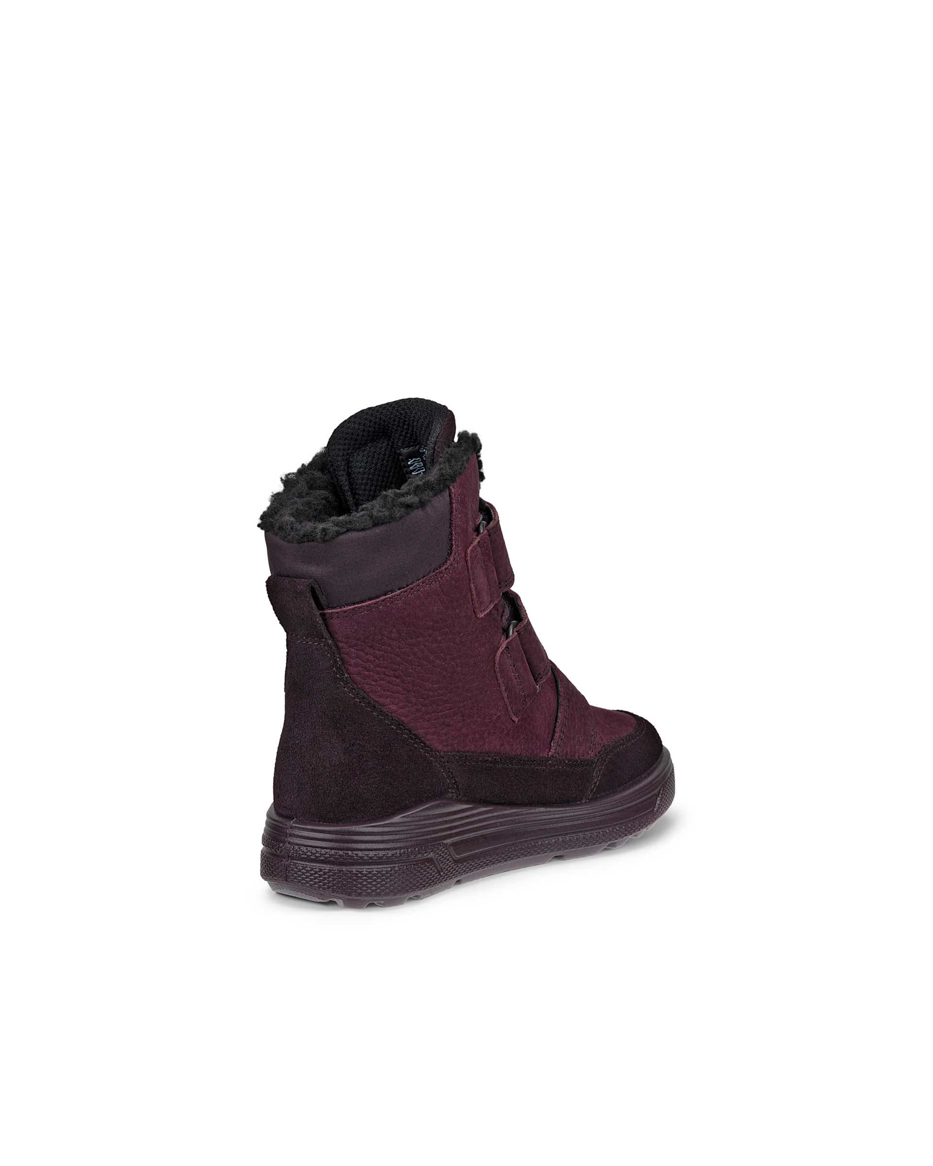 ECCO® Urban Snowboarder dječje zimske čizme od nubuka Gore-Tex - Purpurna - Back