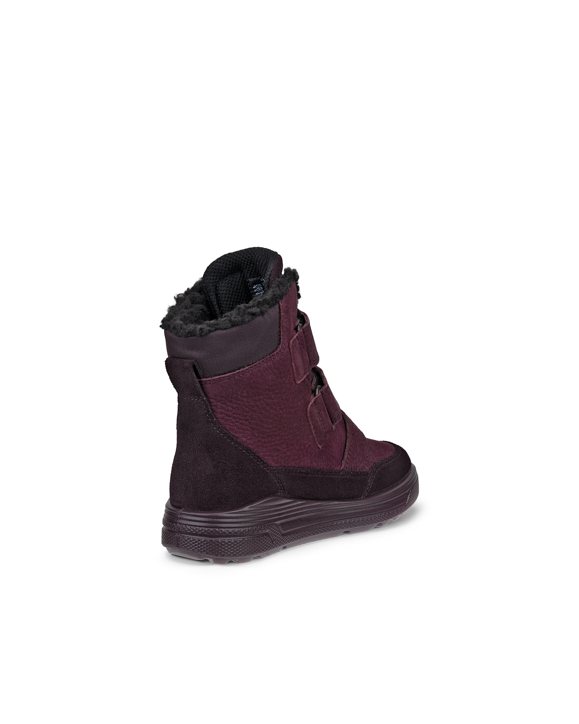 ECCO® Urban Snowboarder dječje zimske čizme od nubuka Gore-Tex - Purpurna - Back