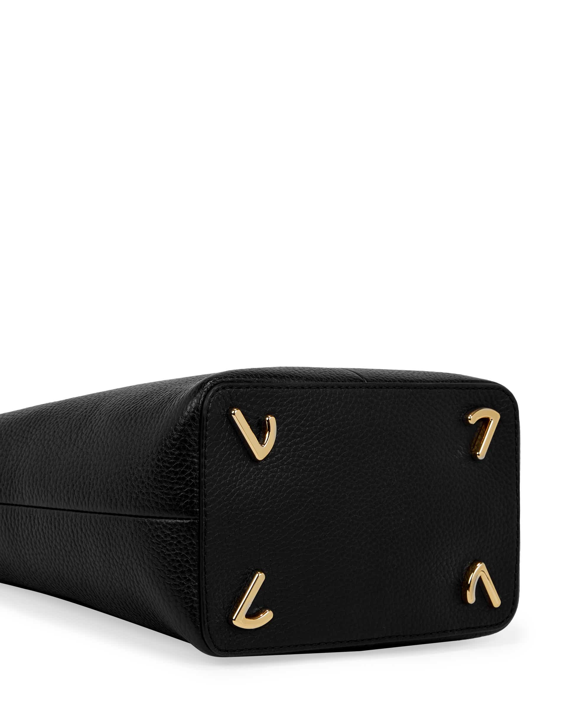 ECCO® Leather Tote Bag - Black - Detail-1