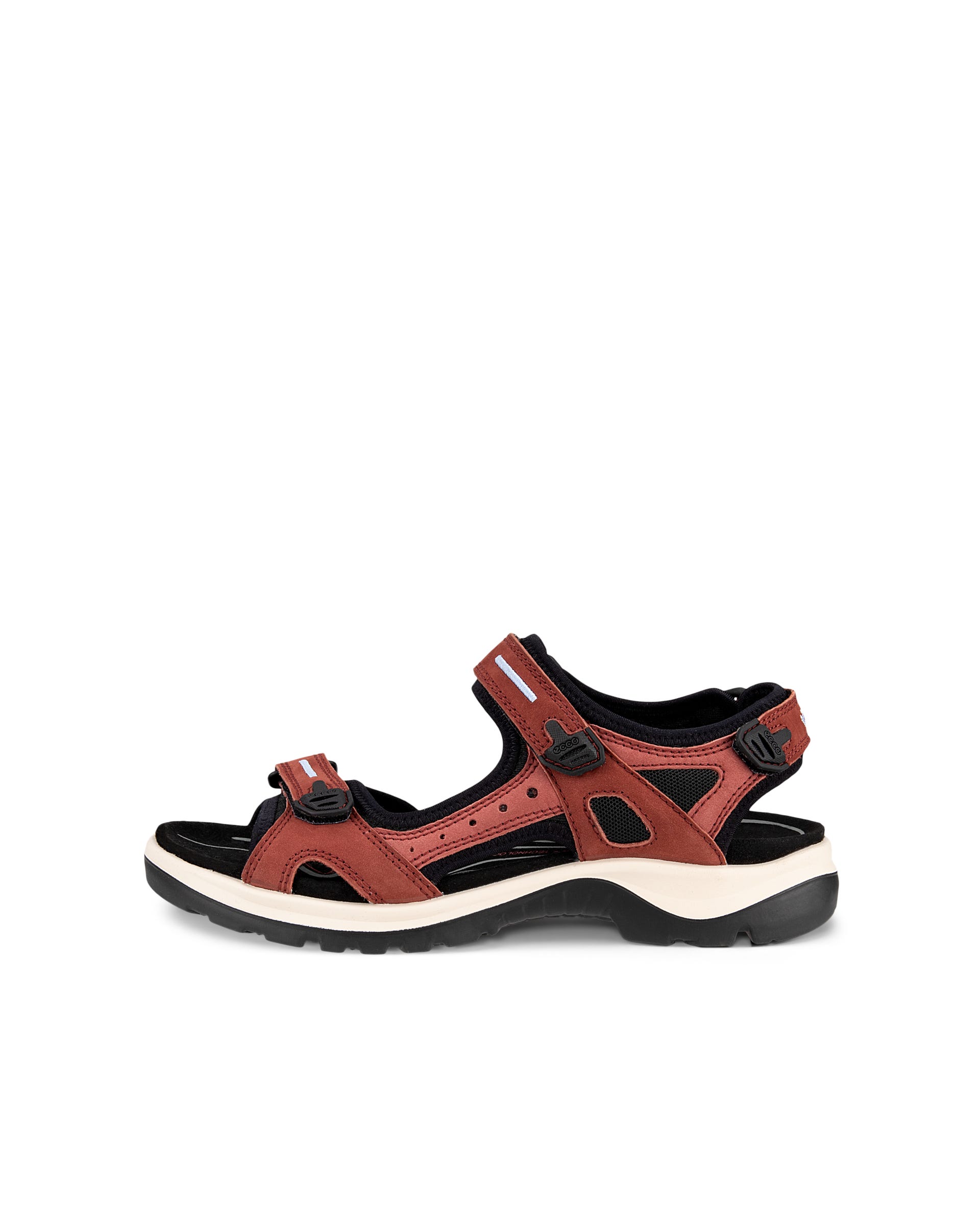 ECCO Women's Yucatan Sandals - Red - Outside