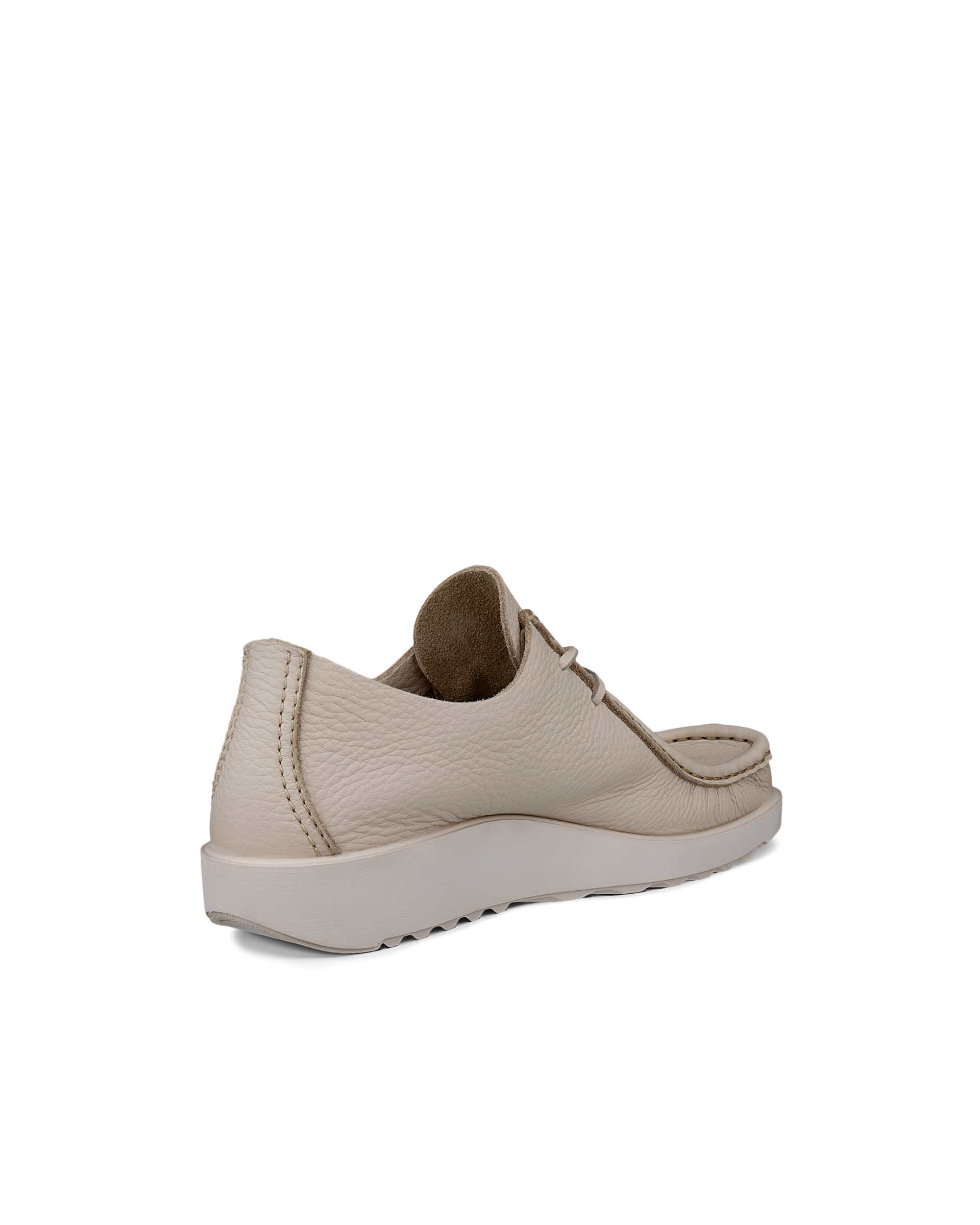 ECCO® JOKE Herren Lederschnürschuh - Beige - Back
