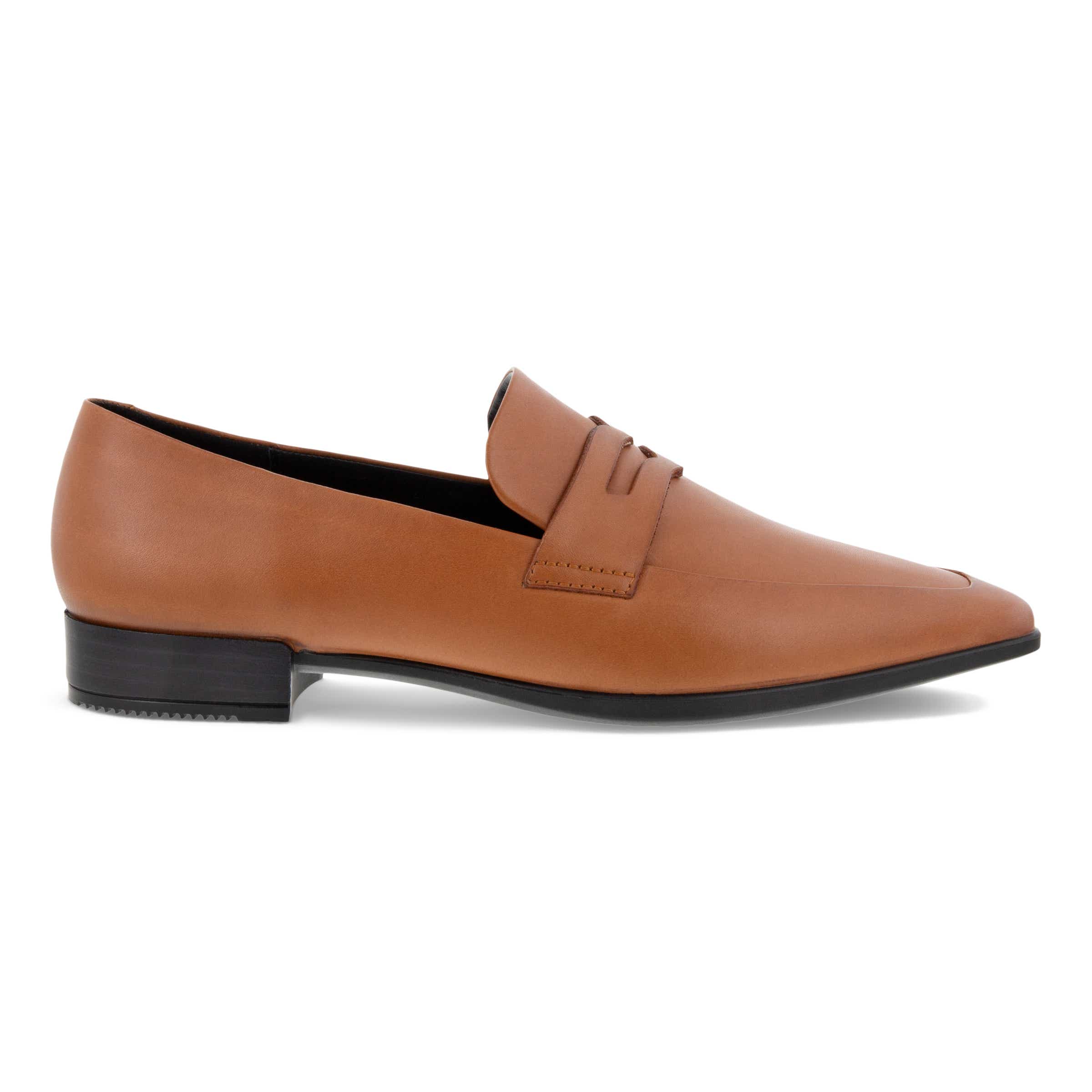 ECCO Women's Shape Pointy 20 MM Penny Loafers - Brown