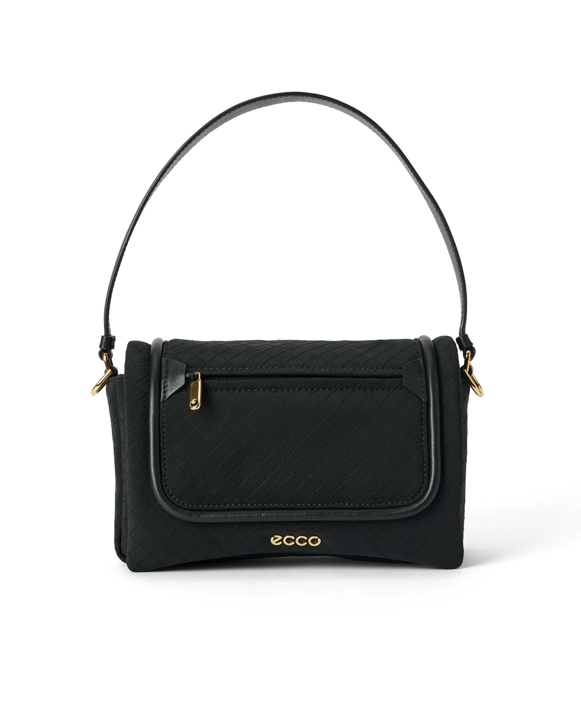 ECCO Pinch Bag L レザークロスボディバッグ - ブラック - Main