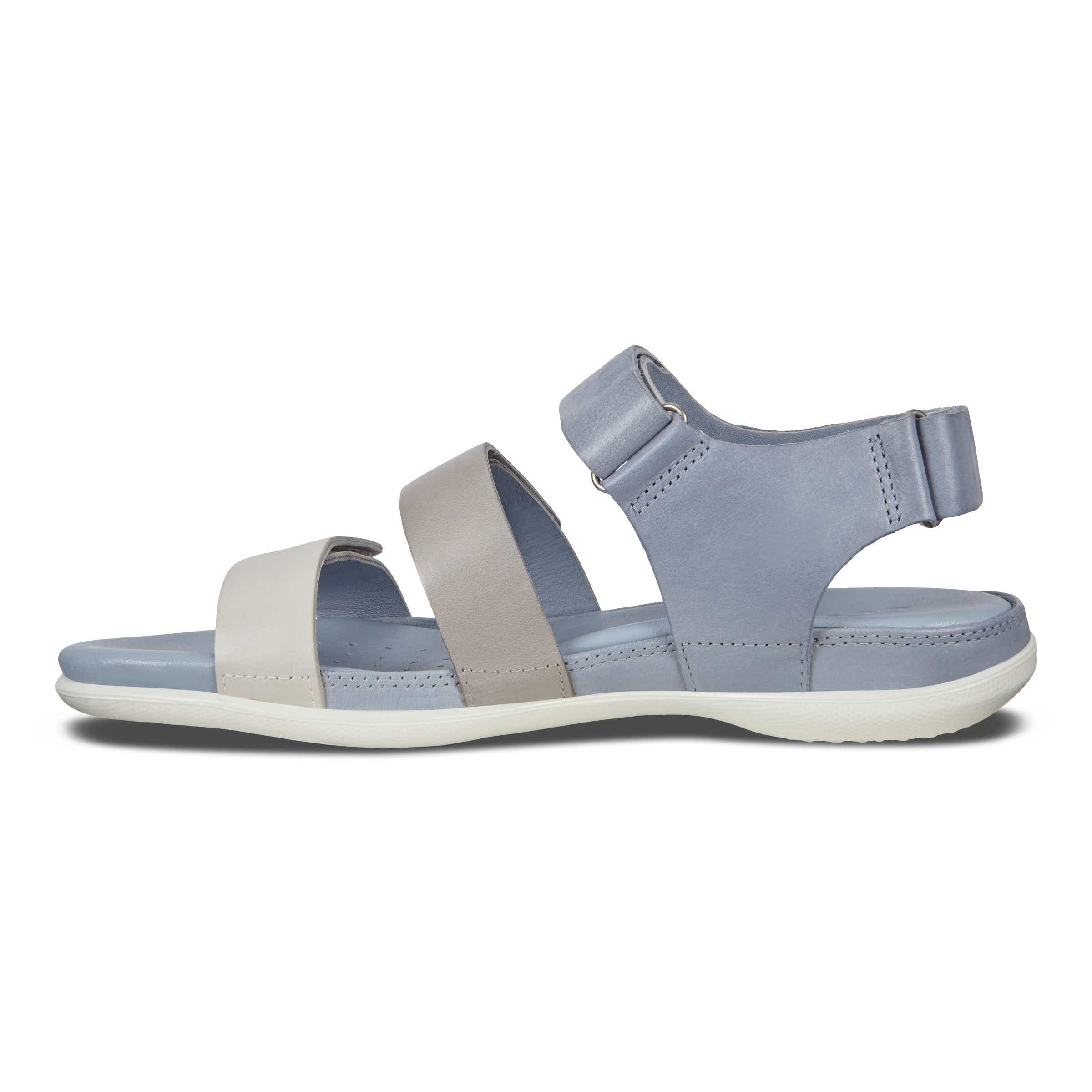 ECCO Flash Adjustable Strap Sandal - Blue - Inside