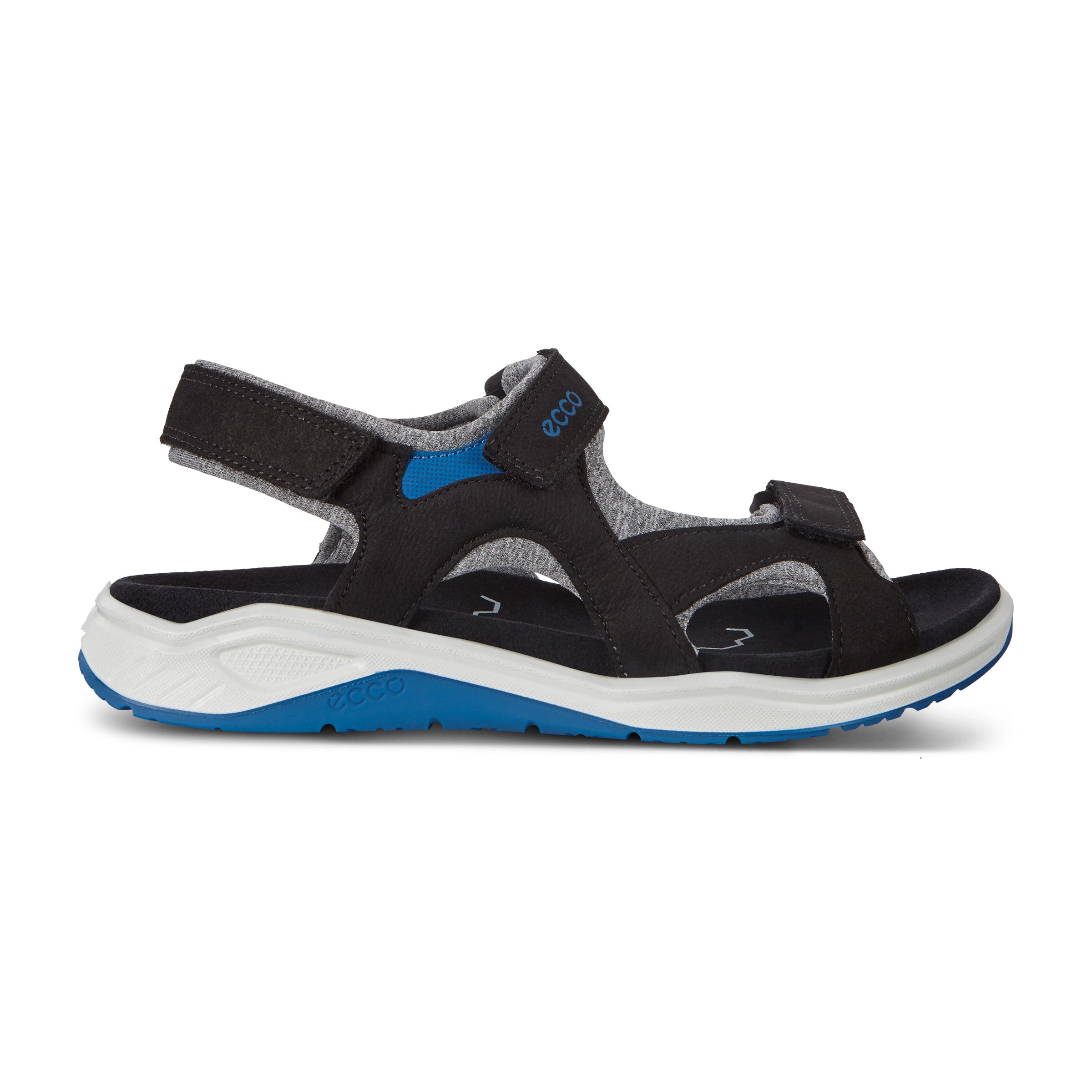 ECCO X-TRINSIC K Flat Sandal - Black - Outside