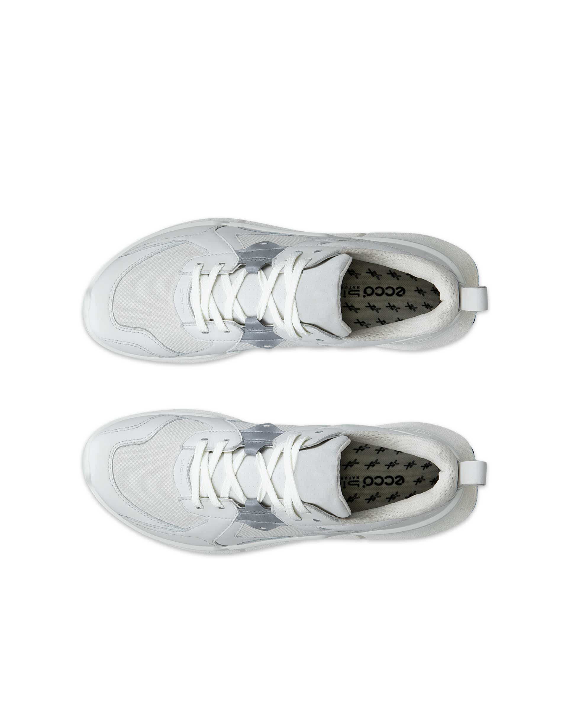 ECCO® Biom 2.2 Dames leren sneaker met Gore-Tex - Wit - Top left pair