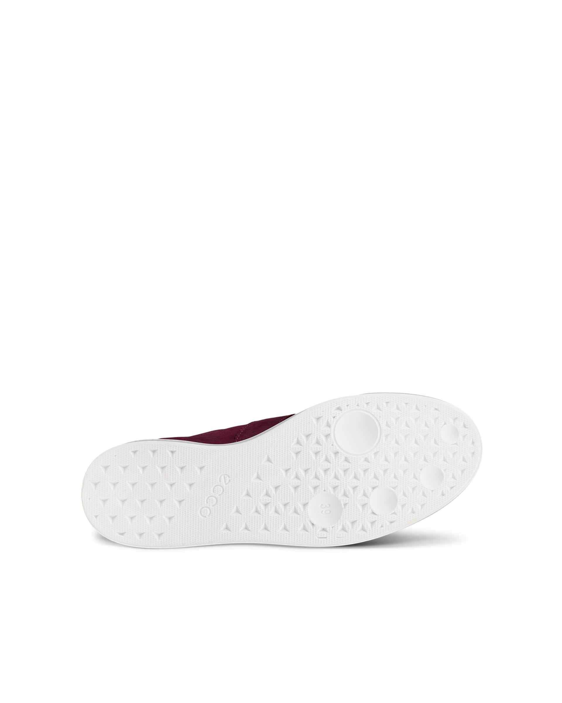 ECCO® STREET LITE baskets en nubuck pour femme - Rouge - Sole