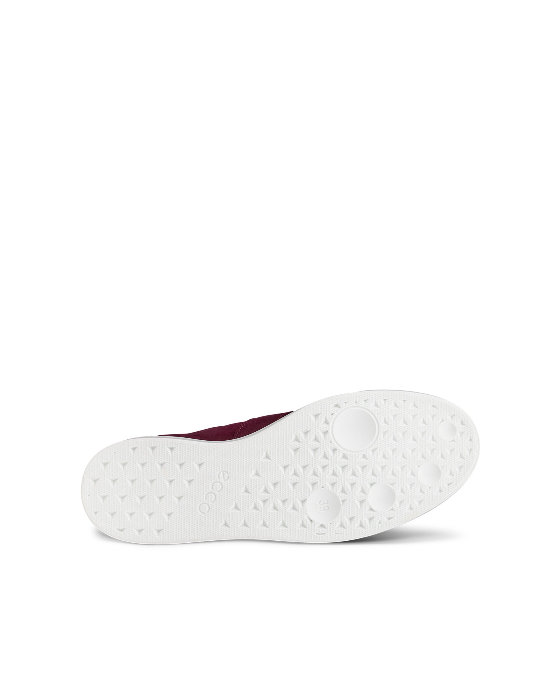 Dámske nubukové tenisky ECCO® STREET LITE - Červená - Sole
